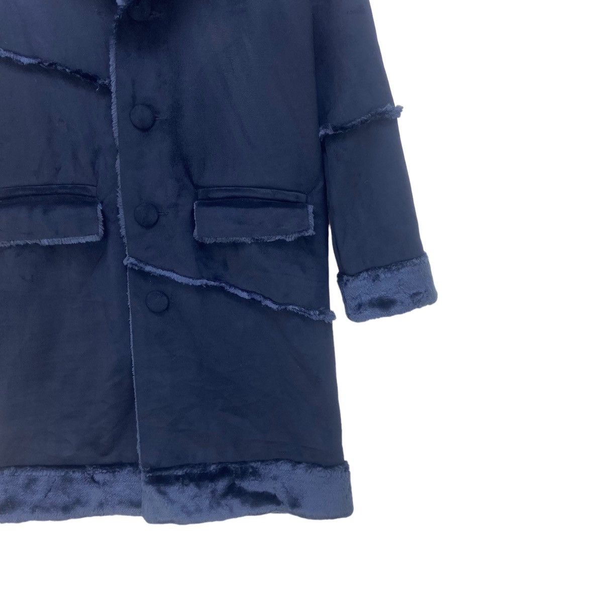 Japanese Brand MYC Contrive Japanese Brand Faux Fur Long Coat Size S / US 4 / IT 40 - 10 Thumbnail
