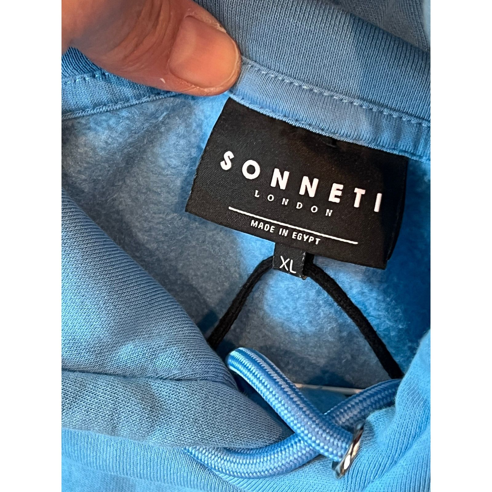 Sonneti Sonneti London Blue Pullover Hoodie Mens XL Size US XL / EU 56 / 4 - 5 Thumbnail