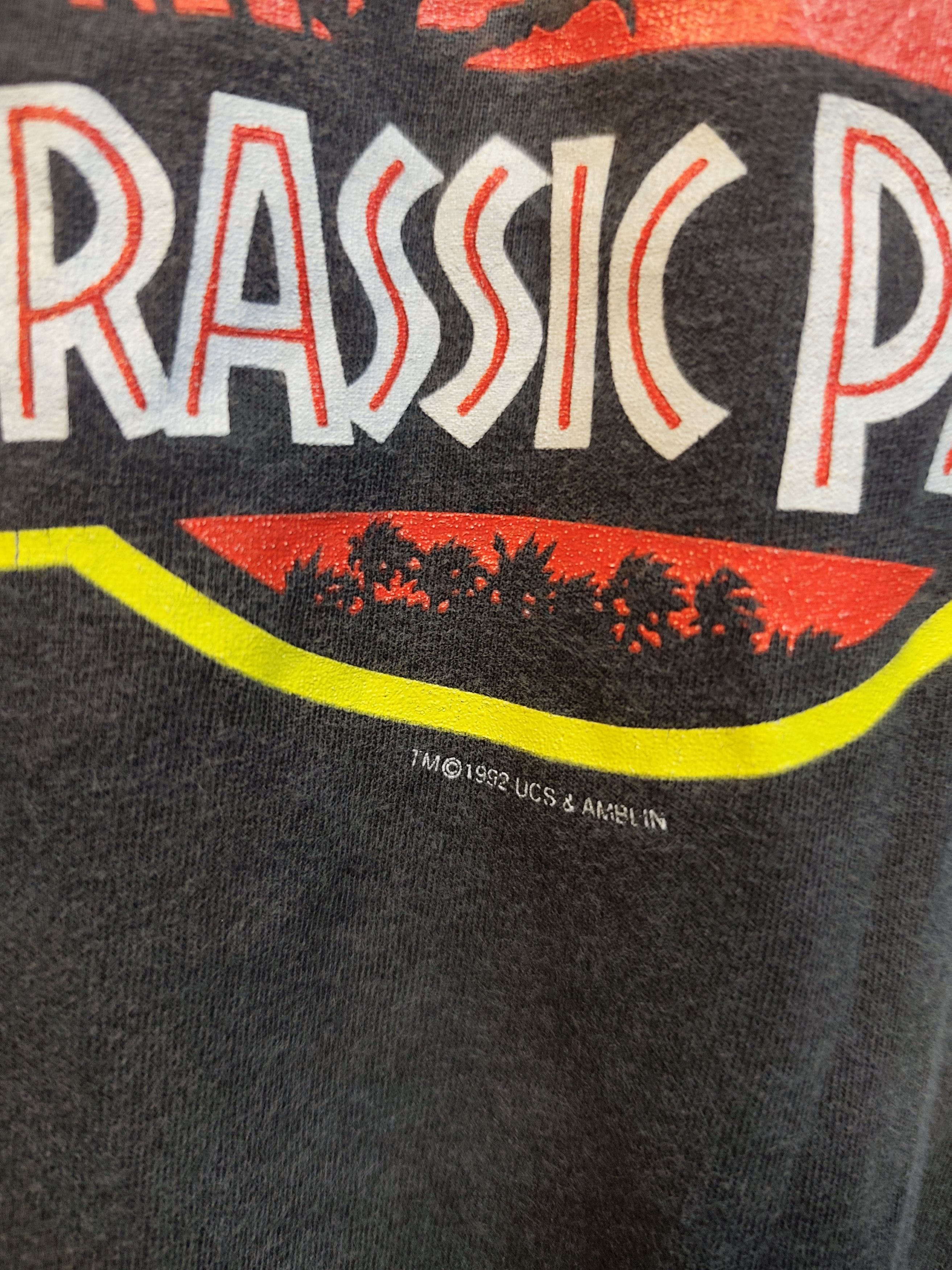 Universal Studios Vintage 1992 T Shirts Promo Movie Jurassic Park Size US L / EU 52-54 / 3 - 2 Thumbnail