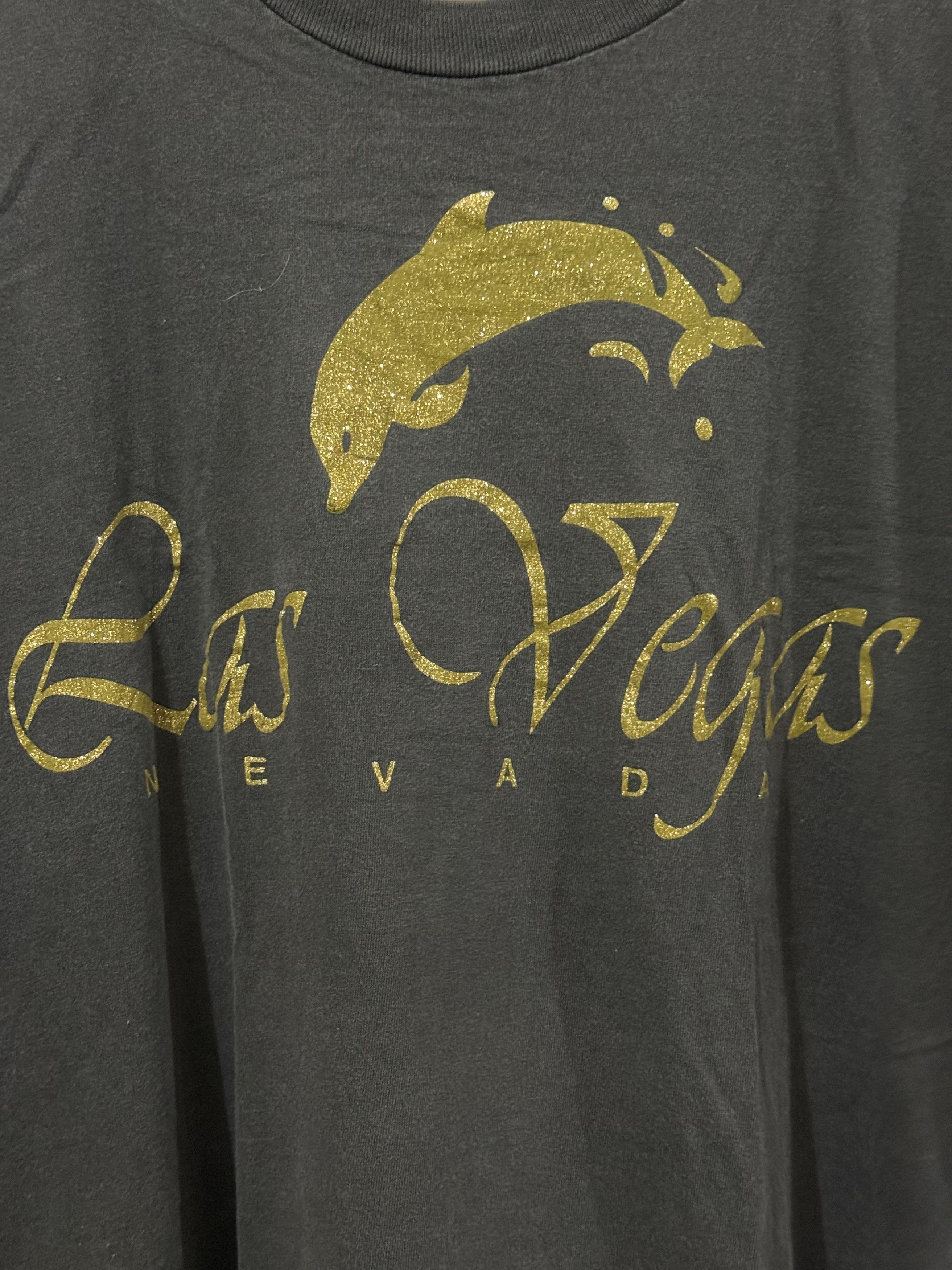 Vintage Vintage 90s Las Vegas Nevada Diamond Dust Tee XL Size US XL / EU 56 / 4 - 2 Thumbnail