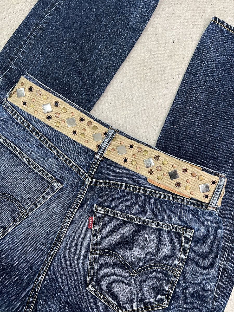 KMRii Kmrii style studded canvas fashion belt streetwear y2k Size ONE SIZE - 10 Thumbnail