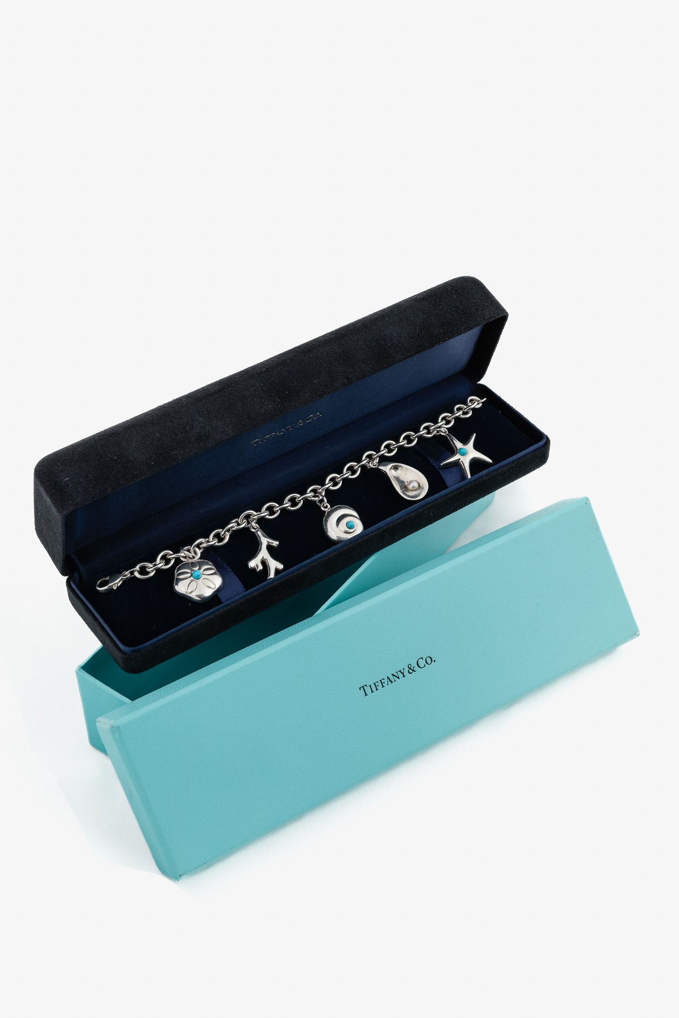 Tiffany & Co. Tiffany & Co. Sea Life Sterling Silver Chain Charm Bracelet Size ONE SIZE - 4 Thumbnail