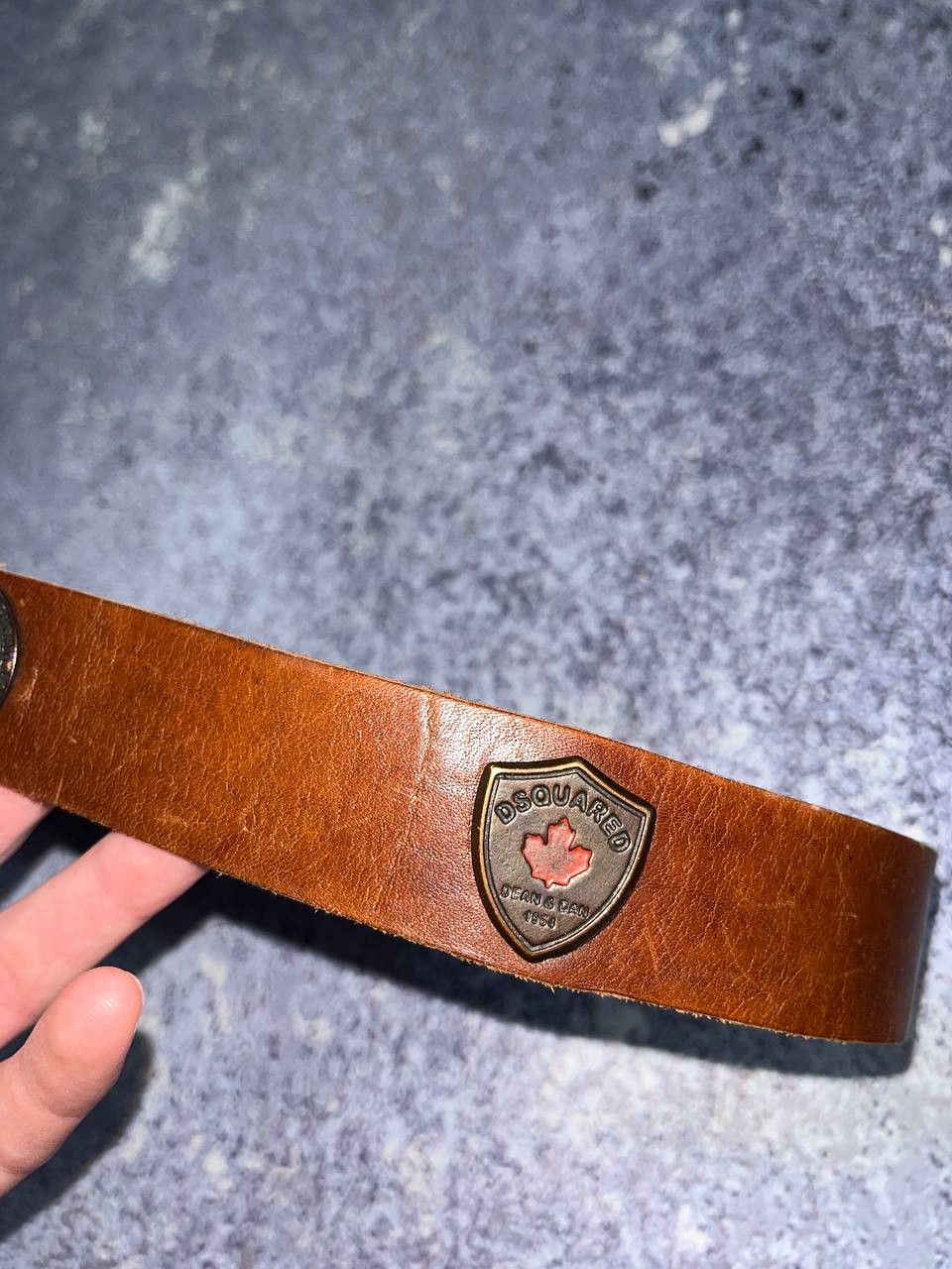 Dsquared2 Vintage Style Dsquared2 Leather Belt Streetwear Multi LoGo Size ONE SIZE - 9 Thumbnail
