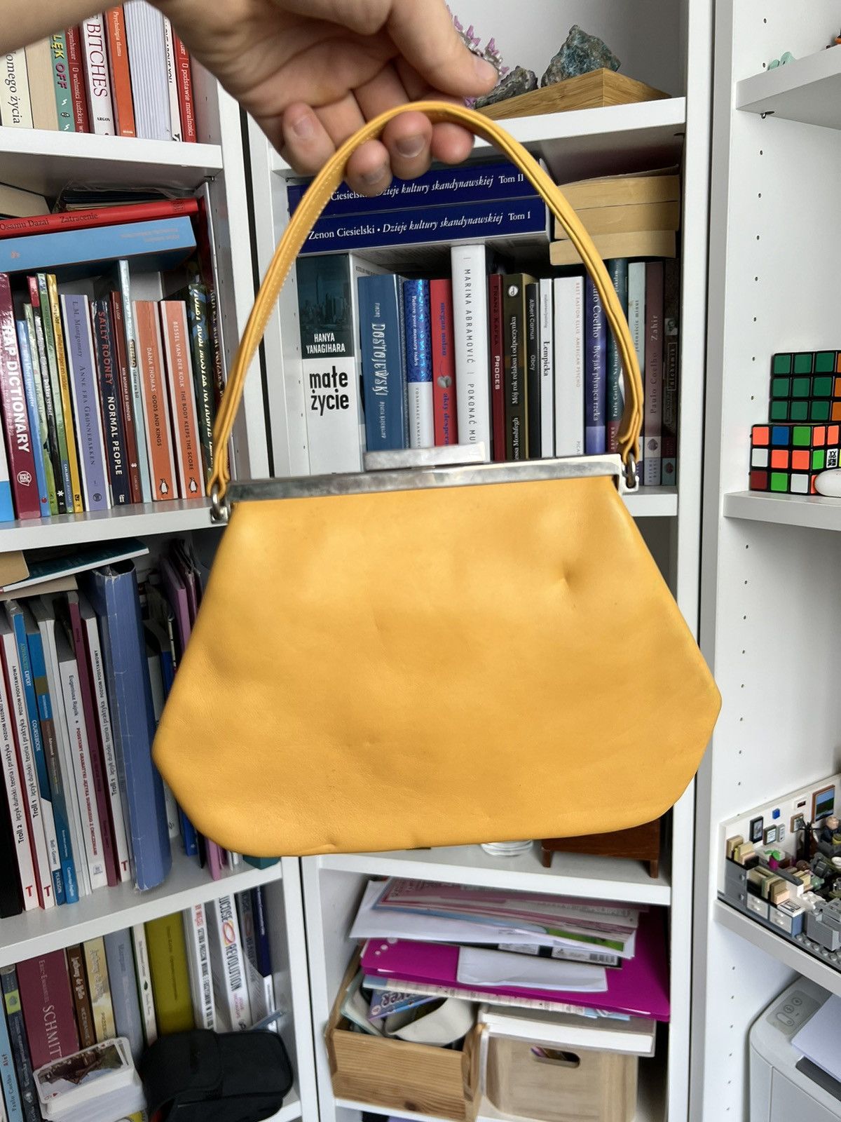 Balenciaga × Designer × Vintage Vintage y2k Balenciaga BB logo leather handbag designer 90s Size ONE SIZE - 2 Thumbnail