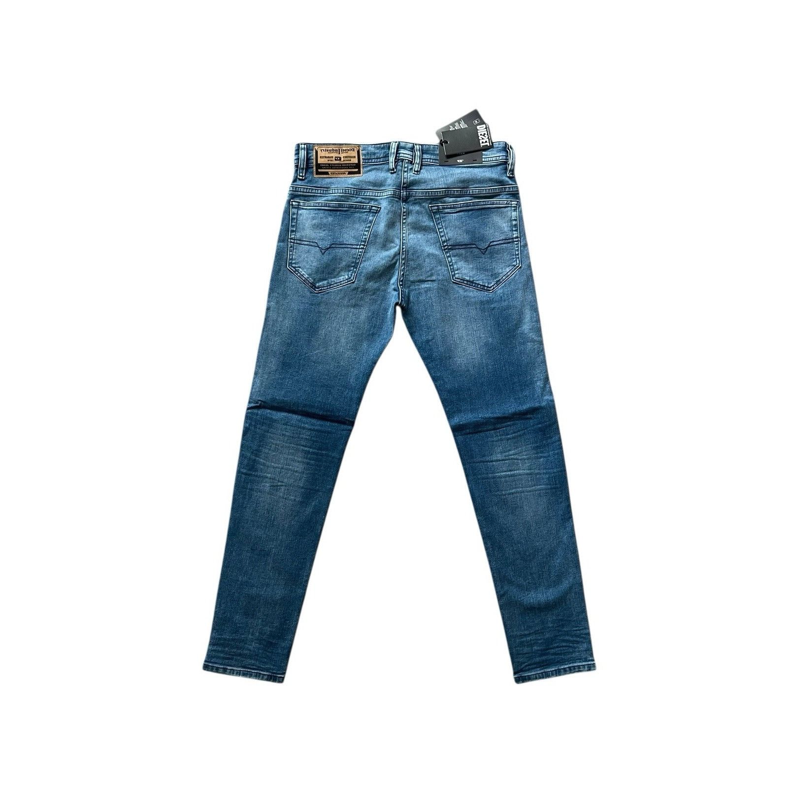 Diesel Diesel Mens Thommer Slim Fit Jeans RM066 Blue Size 34/32 Size US 34 / EU 50 - 3 Thumbnail