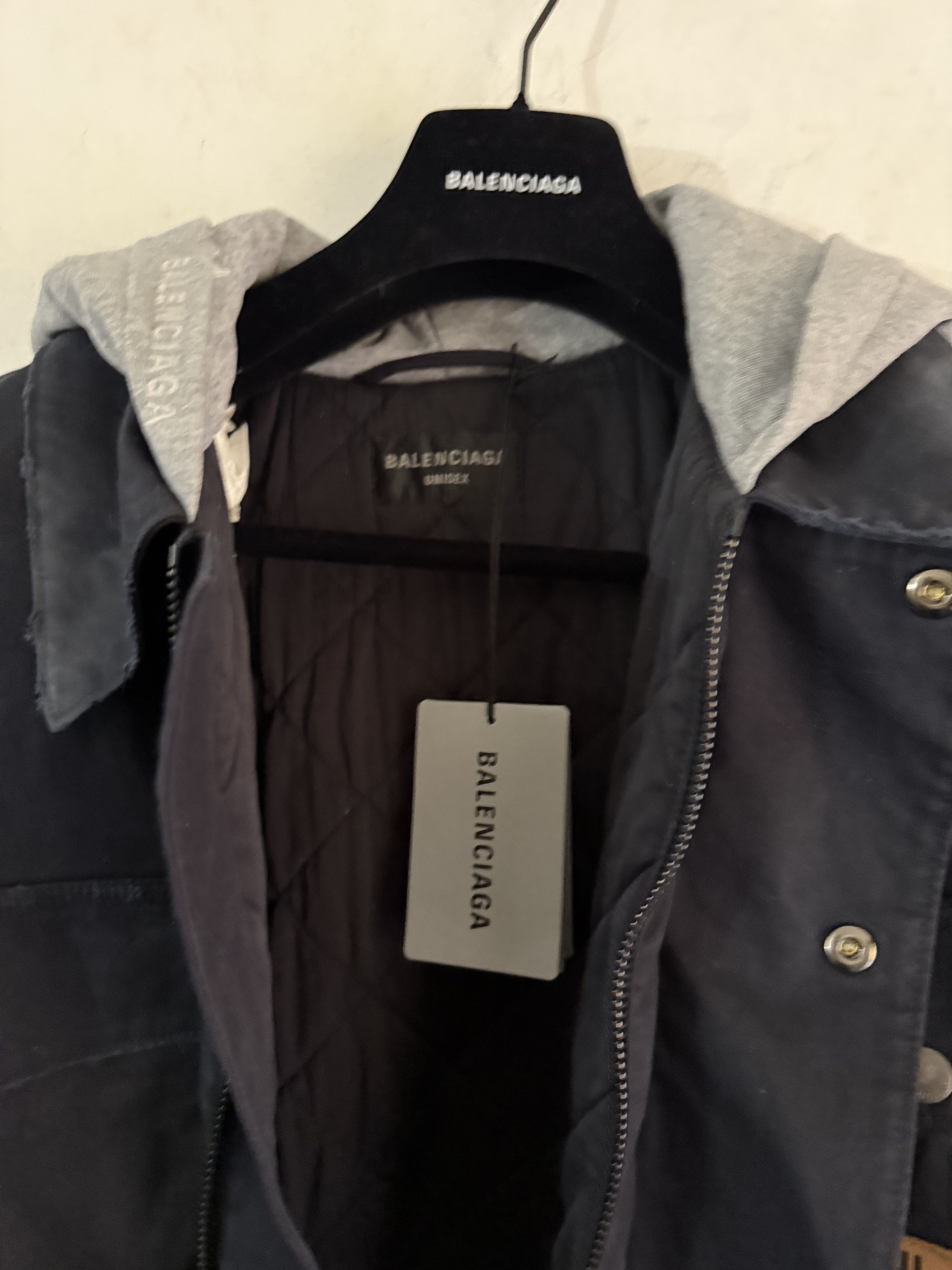 Balenciaga Oversized Cotton Gabardine Parka Size US M / EU 48-50 / 2 - 8 Thumbnail