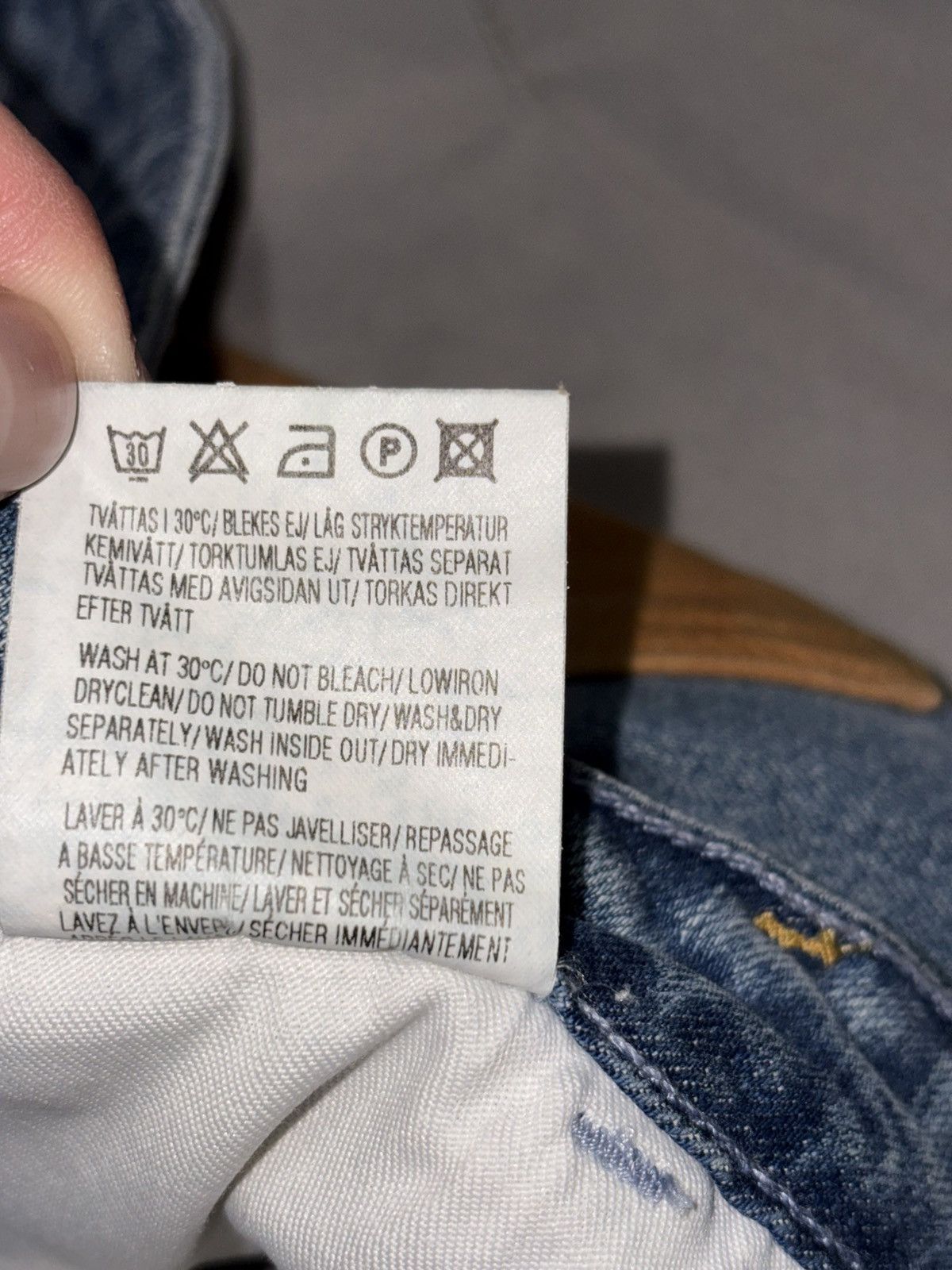 Acne Studios SS10 Acne Kex Biker Leather Strip Jeans Denim Patchwork west Size US 28 / EU 44 - 7 Thumbnail
