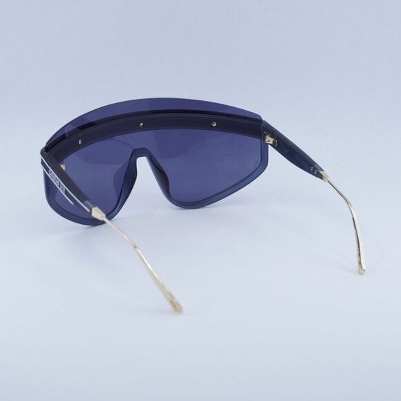 Dior Dior DIORCLUB M2U 31B7 Sunglasses Matte Navy Blue Shield Size ONE SIZE - 12 Thumbnail