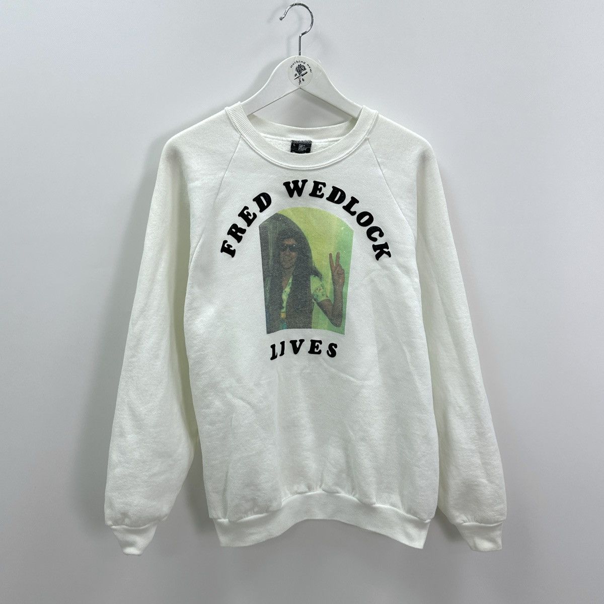 Band Tees Vintage 80s Fred Wedlock Lives British Folk singer y2k rare Size US L / EU 52-54 / 3 - 1 Thumbnail