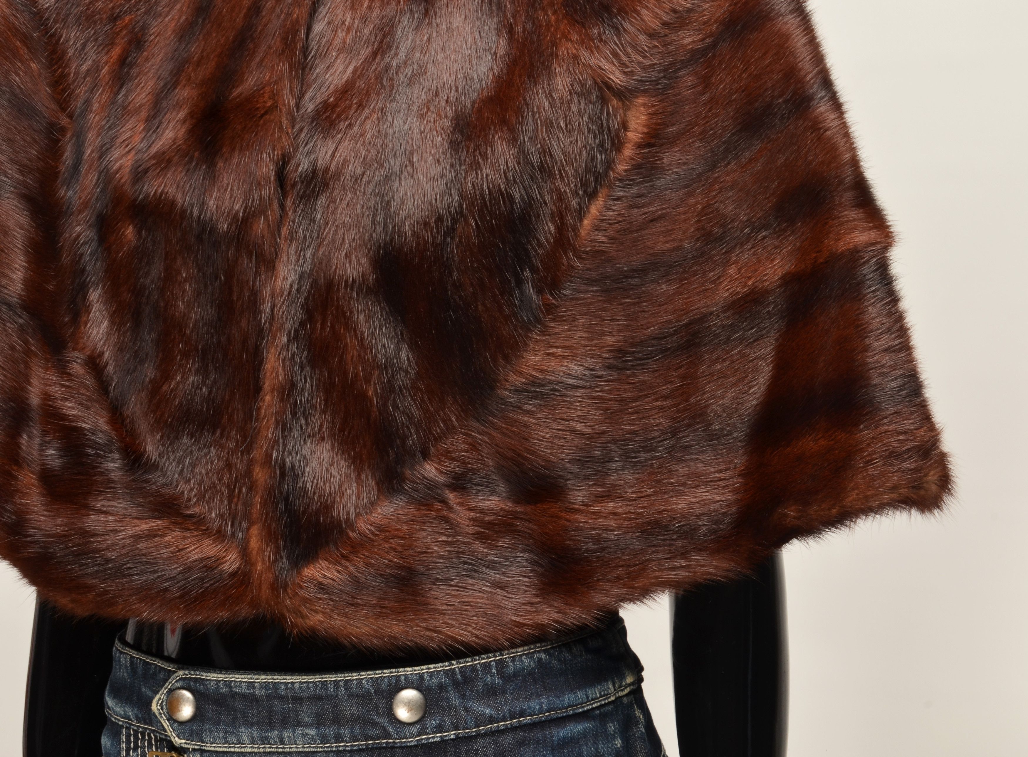 Vintage Vintage M. Michaels Furriers Real Mink Capelet Bolero Size ONE SIZE - 3 Thumbnail