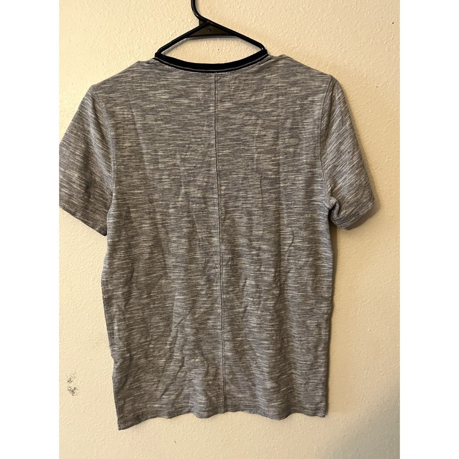Express VINTAGE EXPRESS Men’s Crew Neck T-Shirt XS Blue Solid Cotton Short Sleeve Slim Fit Size US XS / EU 42 / 0 - 2 Thumbnail