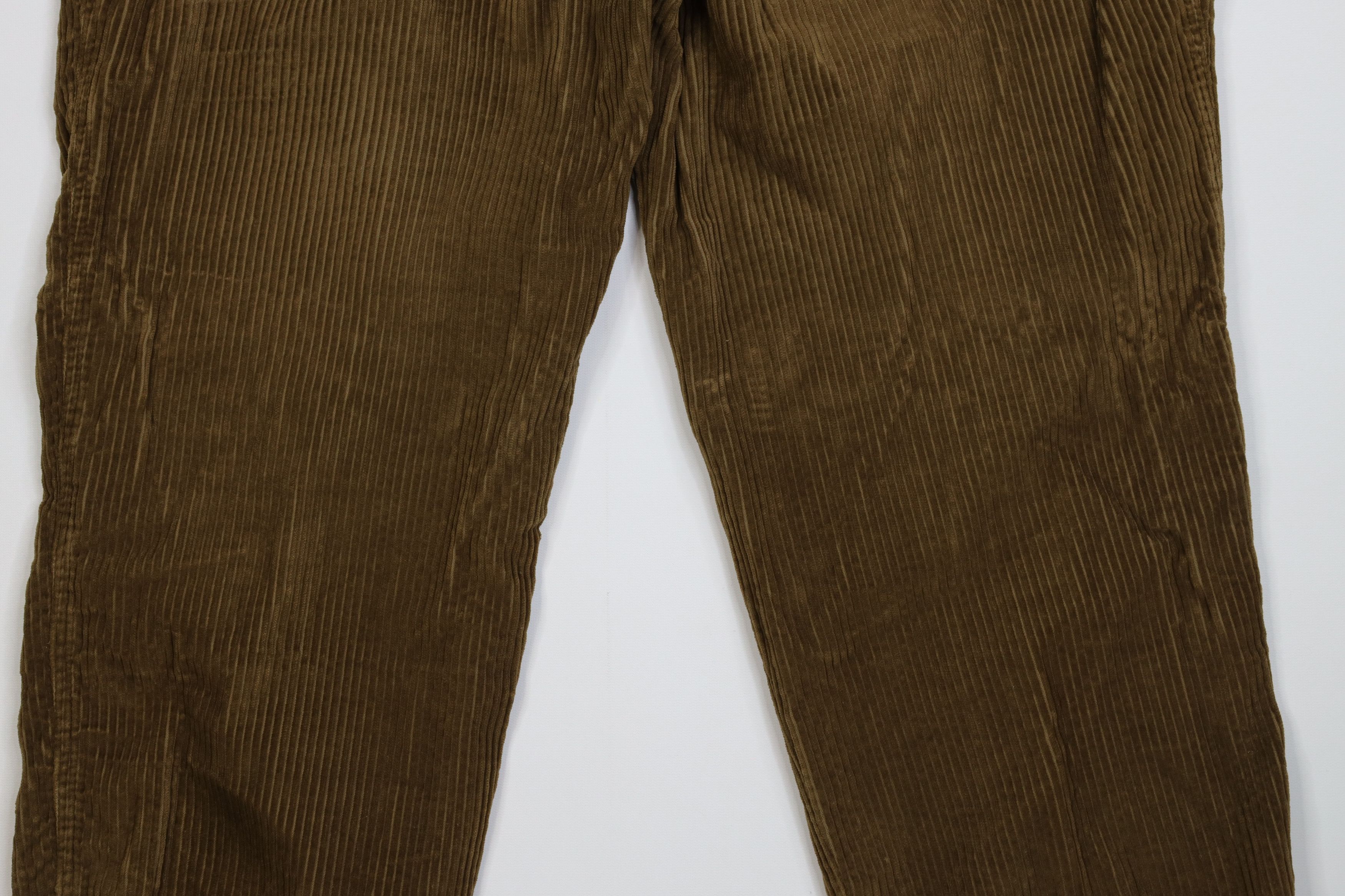 Vintage Vintage 90s Streetwear Baggy Wide Leg Corduroy Pants Brown Size US 38 / EU 54 - 12 Thumbnail