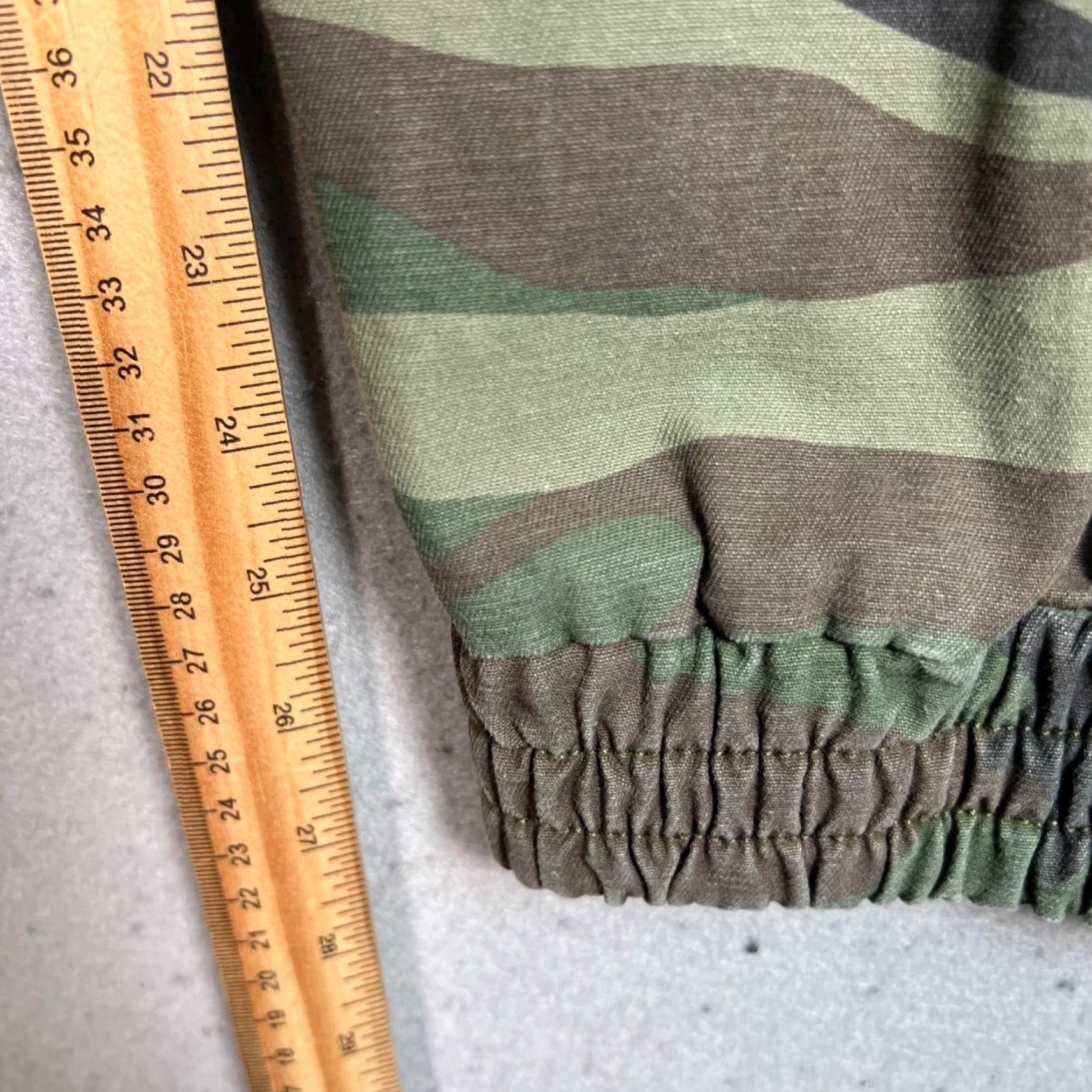 TNA TNA Womens Camouflage Jogger Pants 100% Cotton Drawstring Medium Green Womens Jogger Pants 100% Cotton Casual Activewear TNA Size 32" / US 10 / IT 46 - 7 Thumbnail