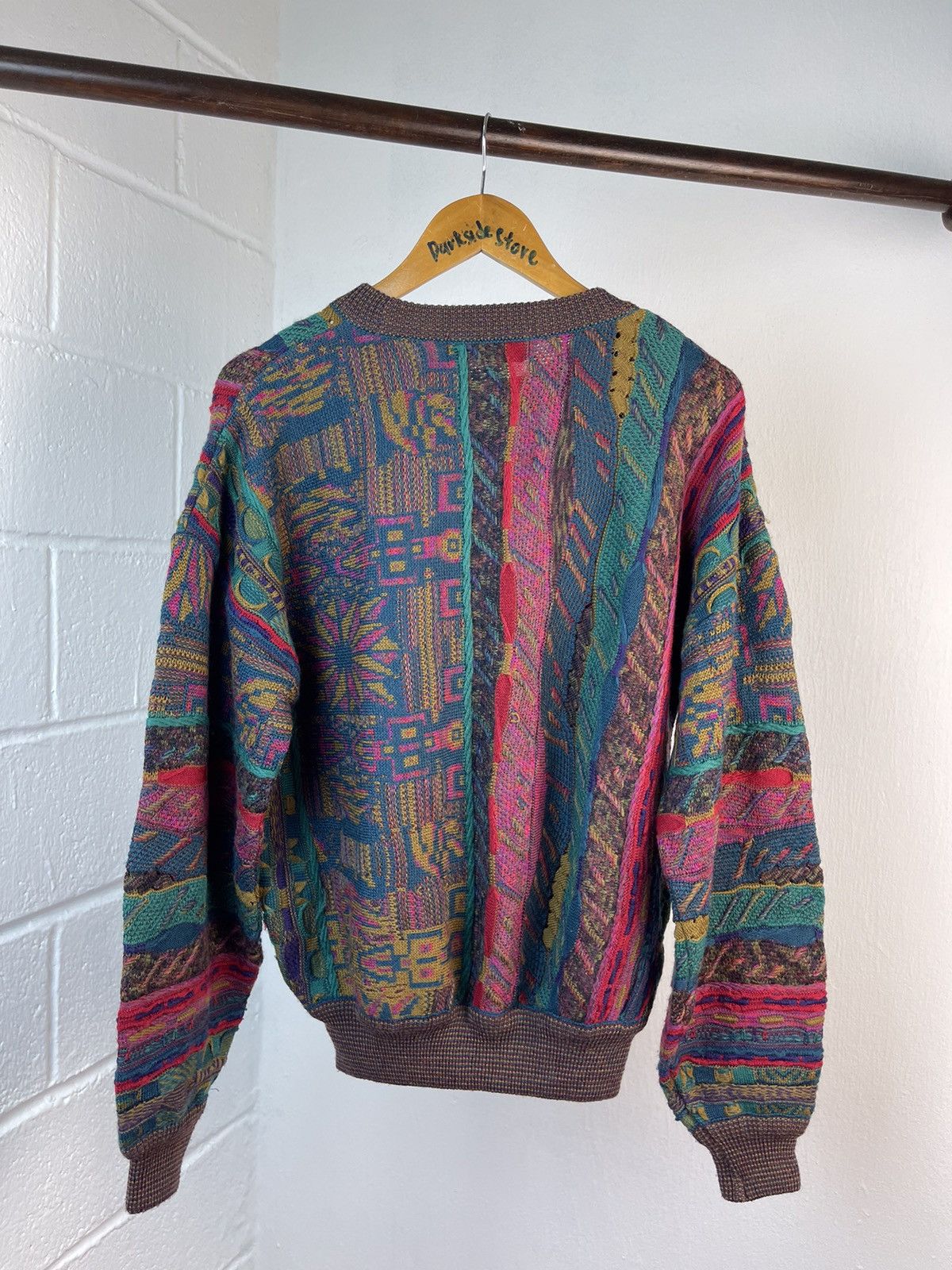 Aran Isles Knitwear × Coogi 90s Corsini Italia Coogi Style Knitwear Size US L / EU 52-54 / 3 - 10 Thumbnail