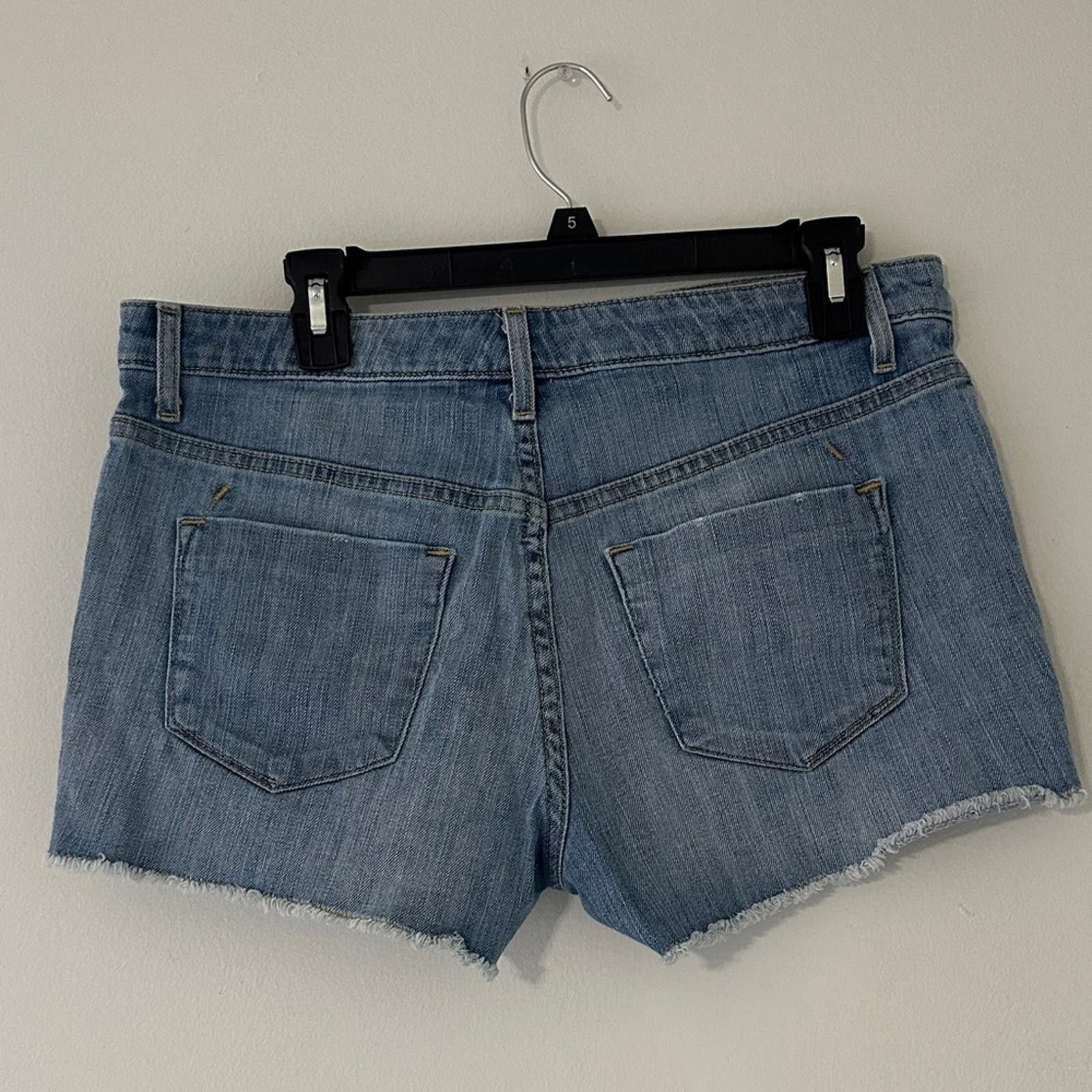 Designer Mossimo Supply Co. Denim Blue Jean Shorts Size 30" / US 8 / IT 44 - 5 Thumbnail