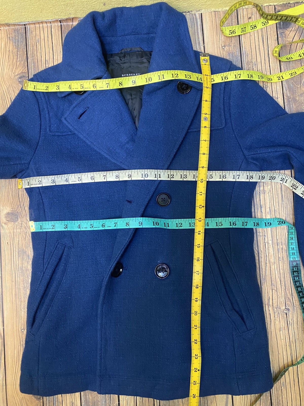 Burberry Vintage burberry black label double breasted jacket Size S / US 4 / IT 40 - 13 Thumbnail