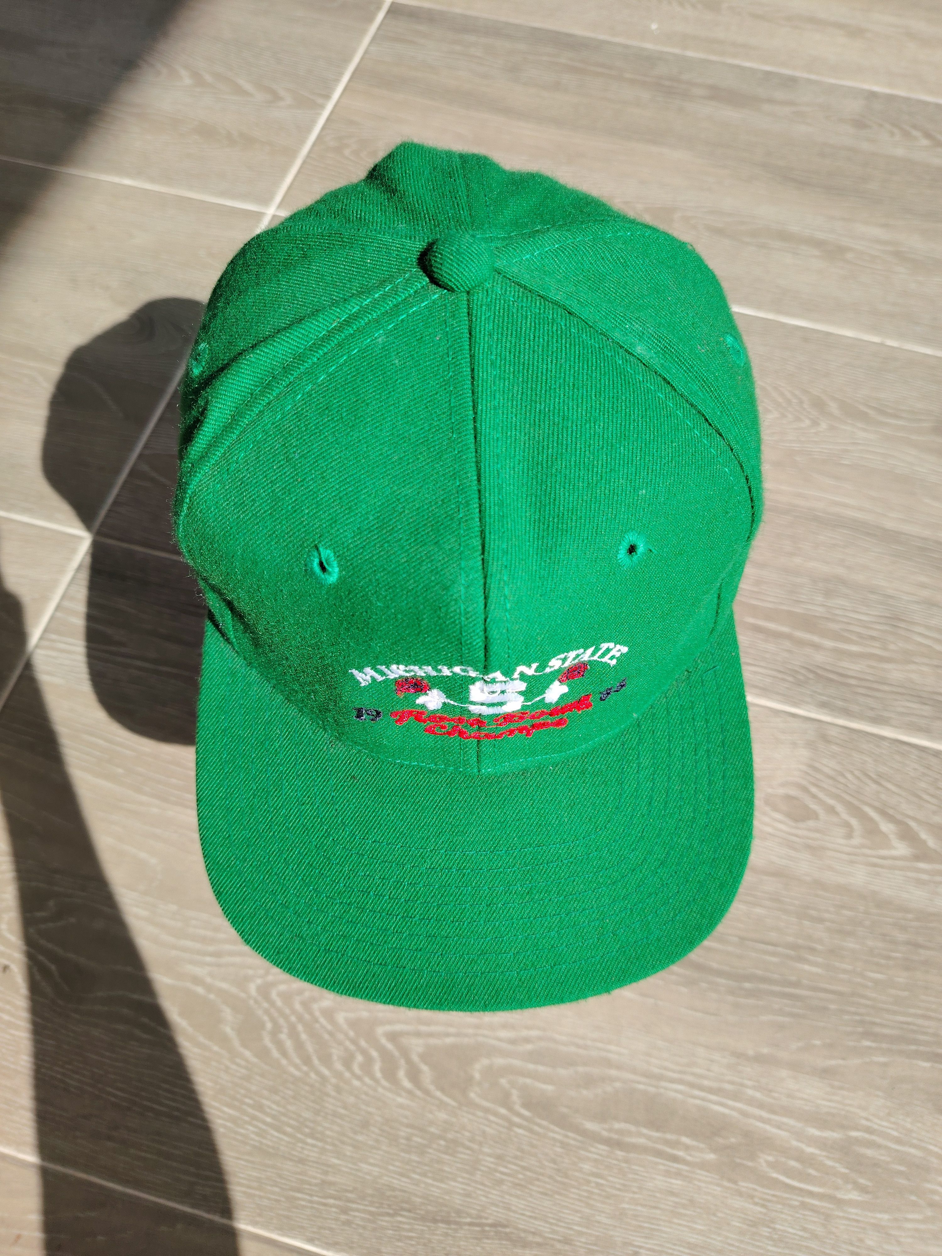 NCAA Vintage 1988 Rose Bowl Champs Michigan State Hat Size ONE SIZE - 2 Thumbnail