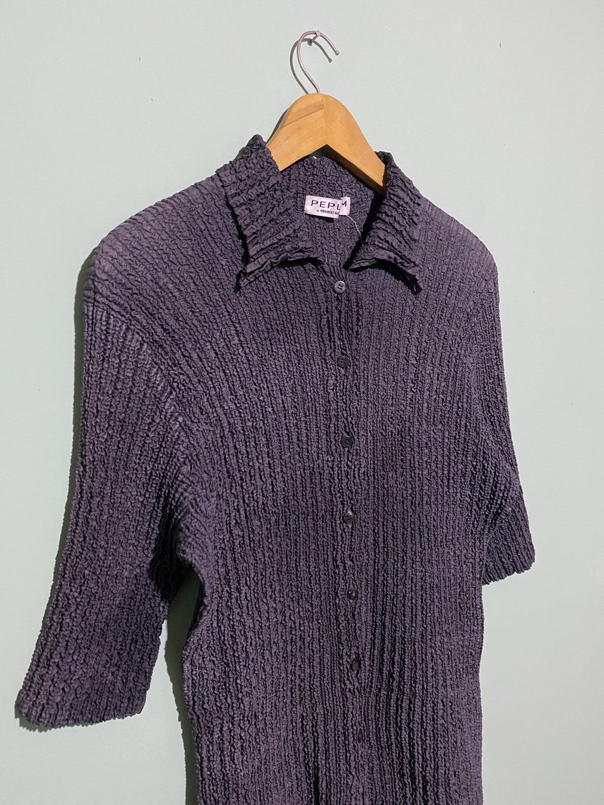Issey Miyake ARCHIVE YOSHIKI HISHINUMA PEPLUM PLEATED Size ONE SIZE - 3 Thumbnail