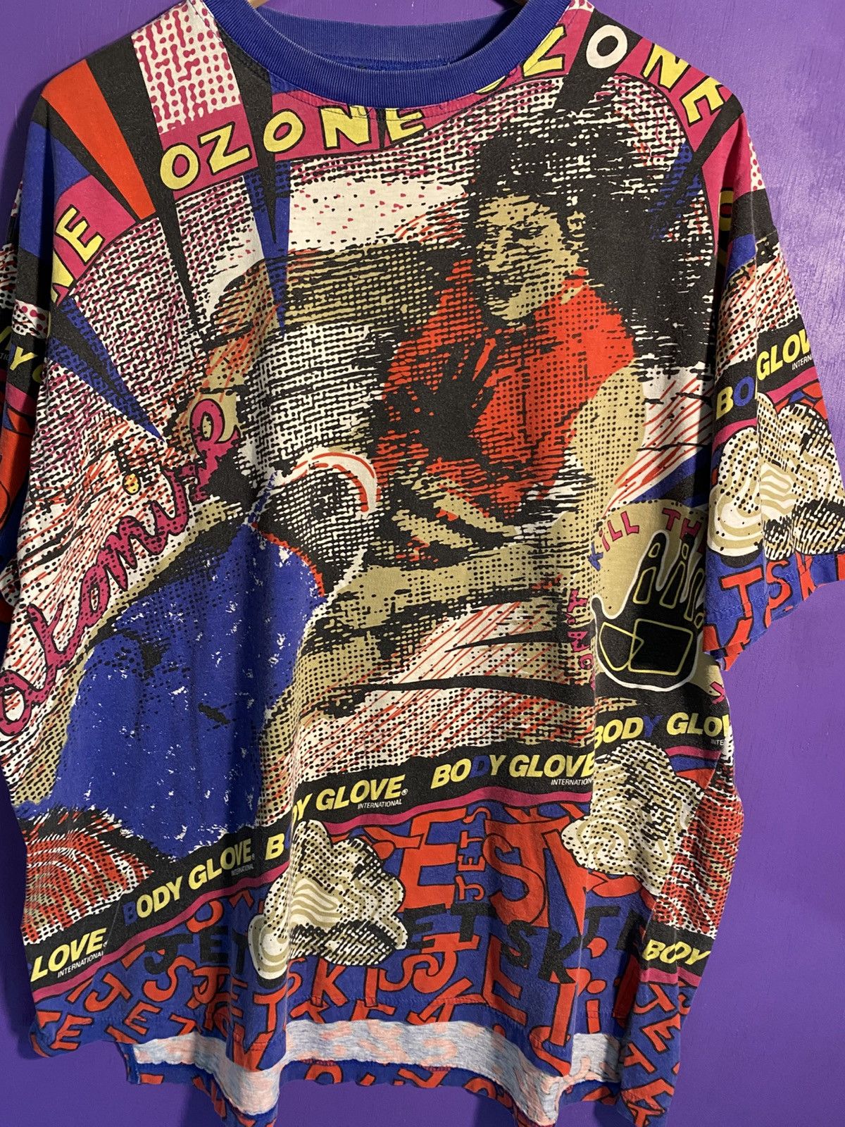 Body Glove Vintage 1988 Body Glove ozone AOP t-shirt Size US XL / EU 56 / 4 - 3 Thumbnail