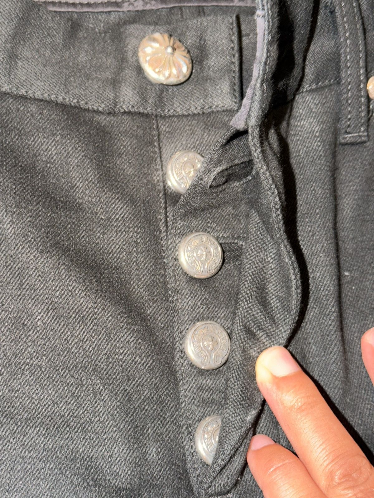 Chrome Hearts Fleur denim Size US 34 / EU 50 - 4 Thumbnail