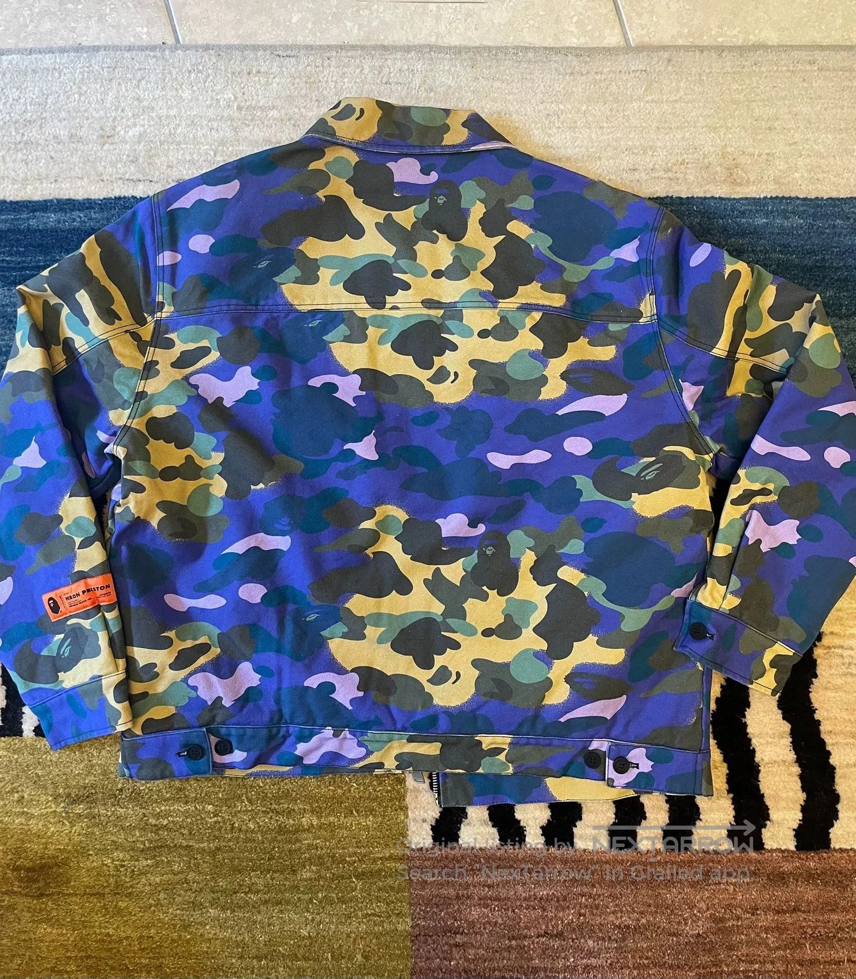 Bape Bape x Heron Preston Detroit Cotton Jacket. Size US XL / EU 56 / 4 - 5 Thumbnail