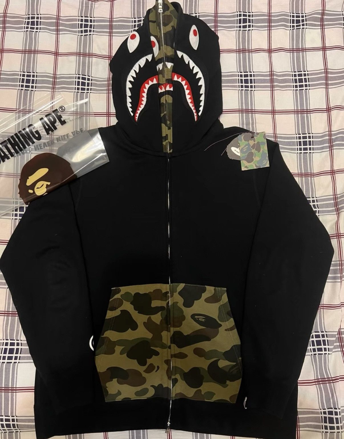 BAPE OG NIGO Era Plush Shark Jacket