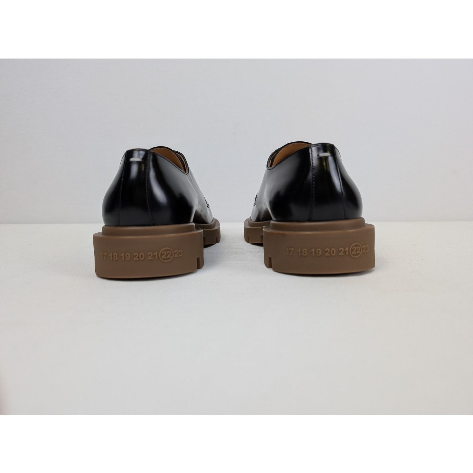 Maison Margiela o1rshd1 Lace-ups Boots in Black/Brown Size US 12 / EU 45 - 13 Thumbnail