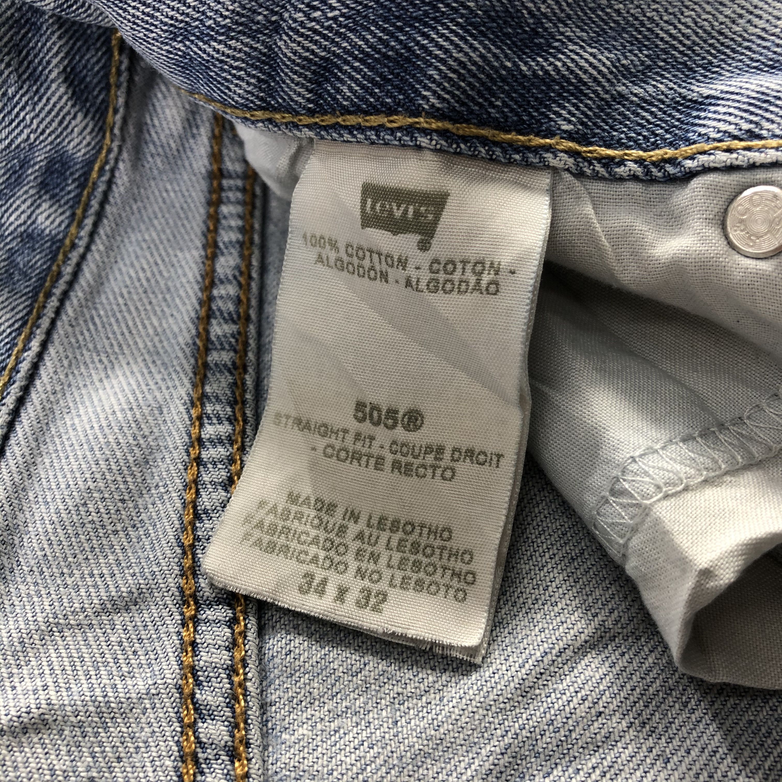 Levi's × Vintage Vintage Blue Wash Levis 505 Jeans-JM3175 Size US 34 / EU 50 - 14 Thumbnail