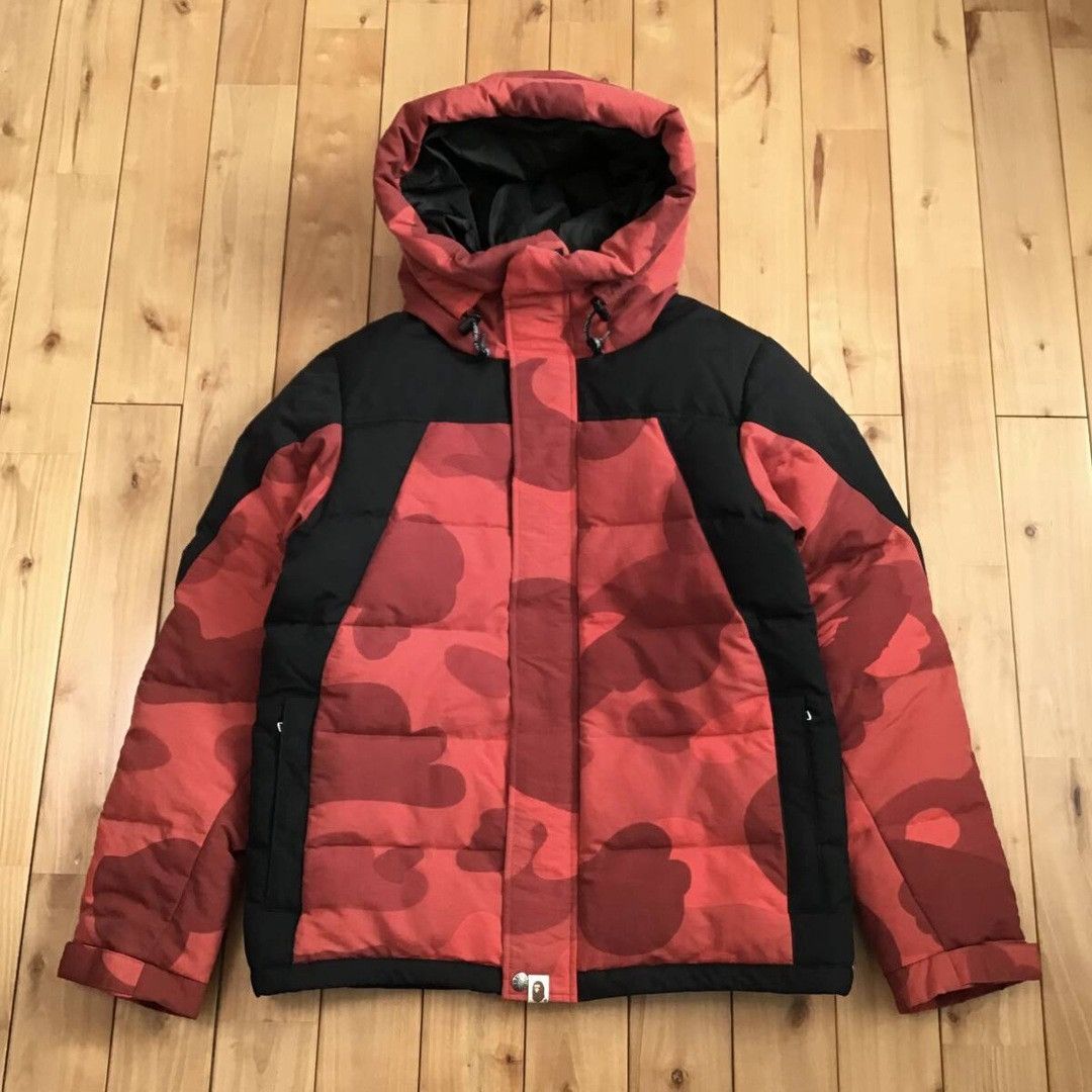 Bape × Nigo BAPE Giant Red camo Puffer Down Jacket a bathing ape NIGO Size US M / EU 48-50 / 2 - 1 Thumbnail