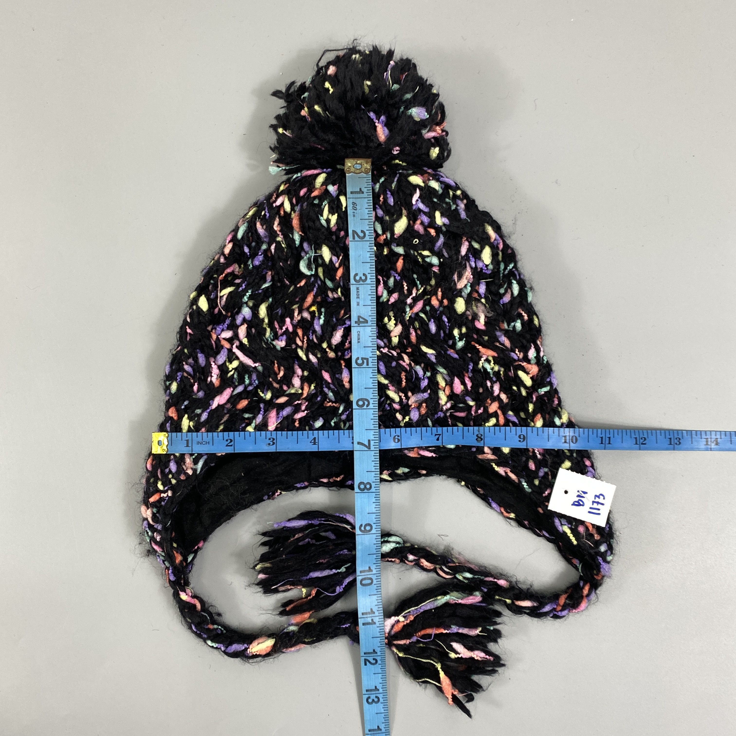 Japanese Brand Multicolor Ear Flap Beanie Hats -BN1173 Size ONE SIZE - 5 Thumbnail