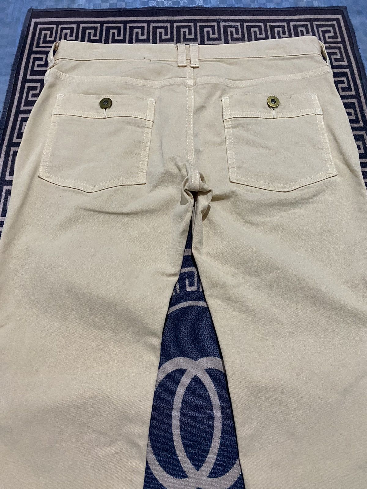 Issey Miyake × Japanese Brand × Tomorrowland Flare Japan 🇯🇵 Tomorrowland Denim Pant Size 30" / US 8 / IT 44 - 2 Thumbnail