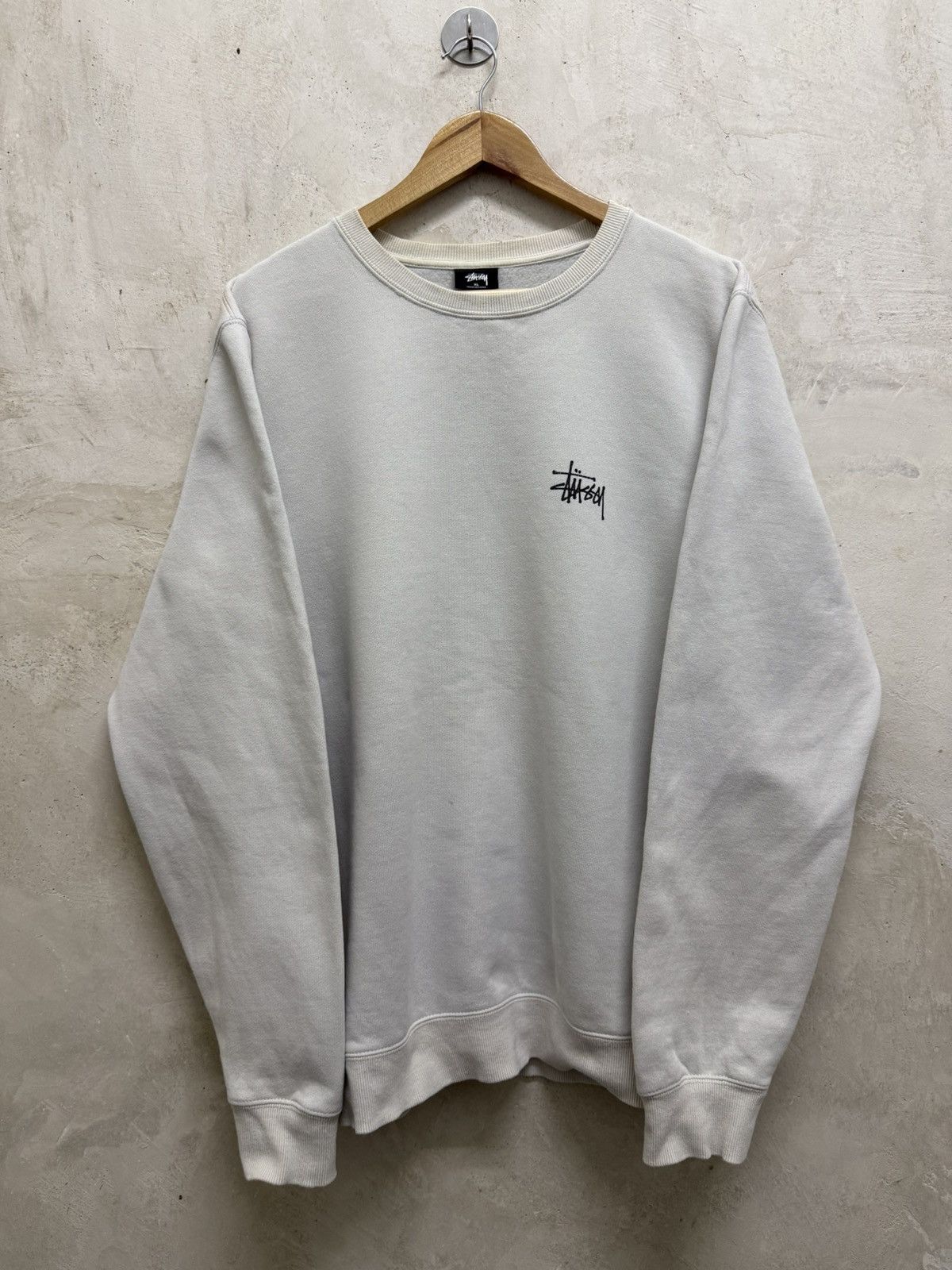 Stussy 2000s Stussy Signature Sweatshirt Size US XL / EU 56 / 4 - 3 Thumbnail