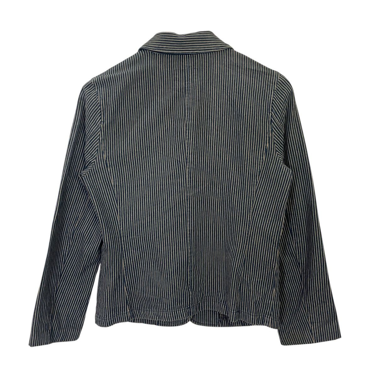 20471120 Vintage Dgrace Hickory Stripe Coat Jacket Size M / US 6-8 / IT 42-44 - 7 Thumbnail