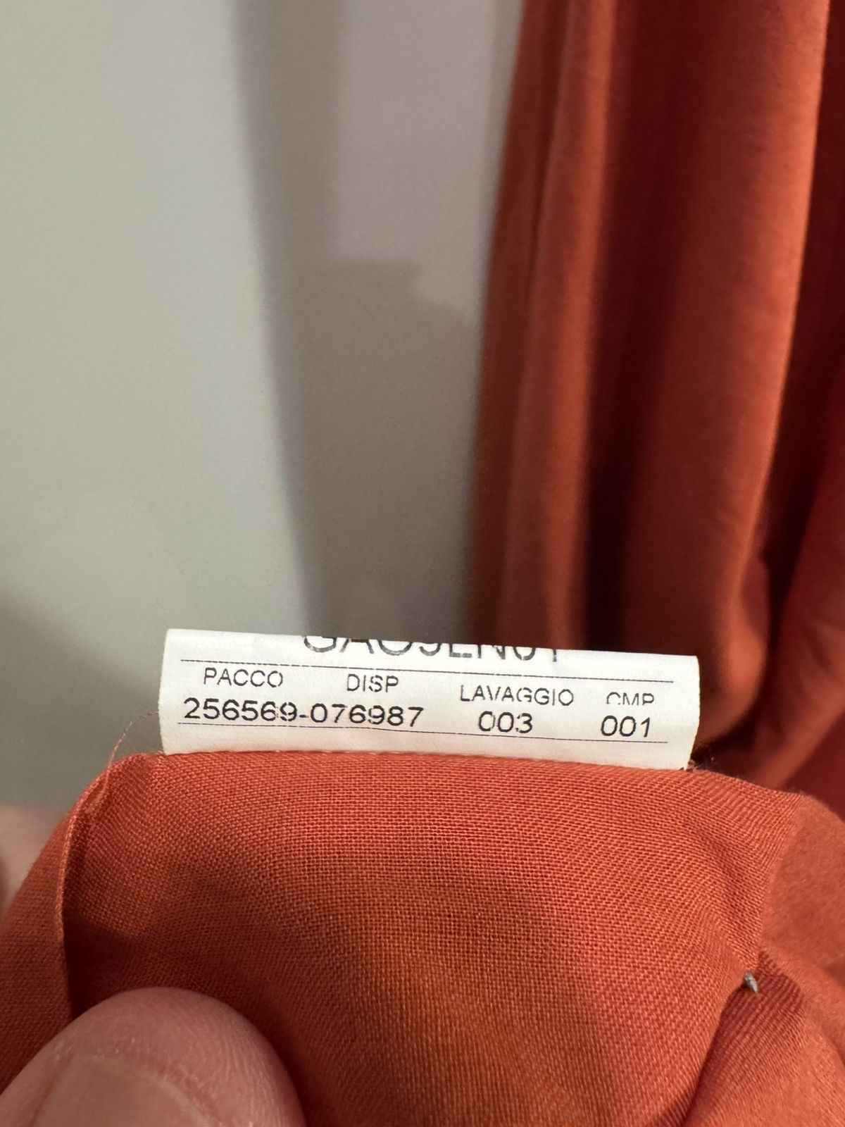 Emporio Armani Emporio Armani- Shirt - Color Rust- 15 ¾ (inches-neck) Size US M / EU 48-50 / 2 - 5 Thumbnail