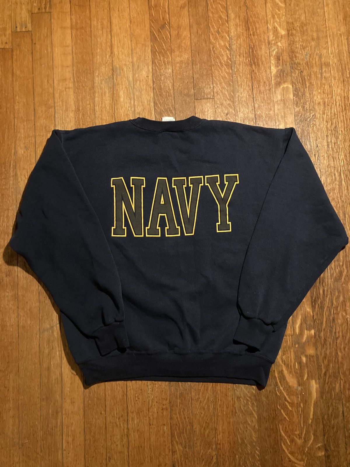 Soffe Vintage US Navy Crewneck Size US L / EU 52-54 / 3 - 3 Thumbnail