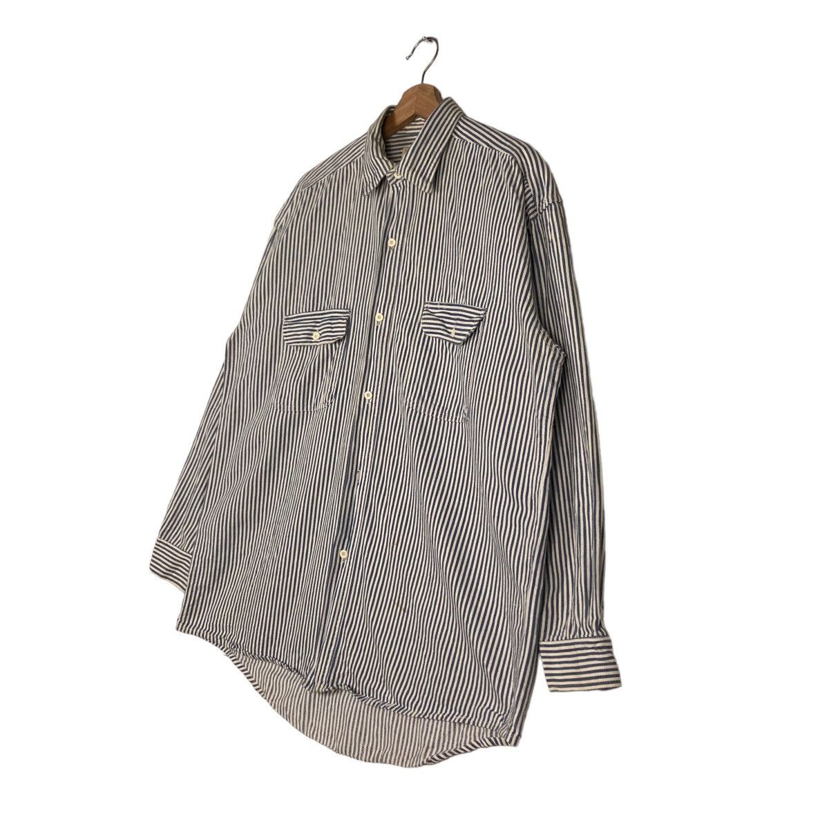 Japanese Brand Vtg Hickory Chore Work Jacket Willpips Canadian IsseyMiyake Size US M / EU 48-50 / 2 - 2 Thumbnail