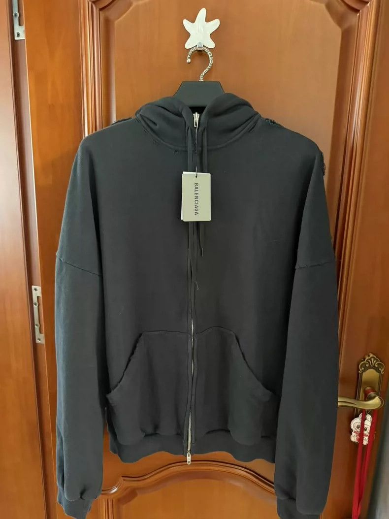 Balenciaga Balenciaga Red tape jacket, size 4 Size US XL / EU 56 / 4 - 1 Thumbnail