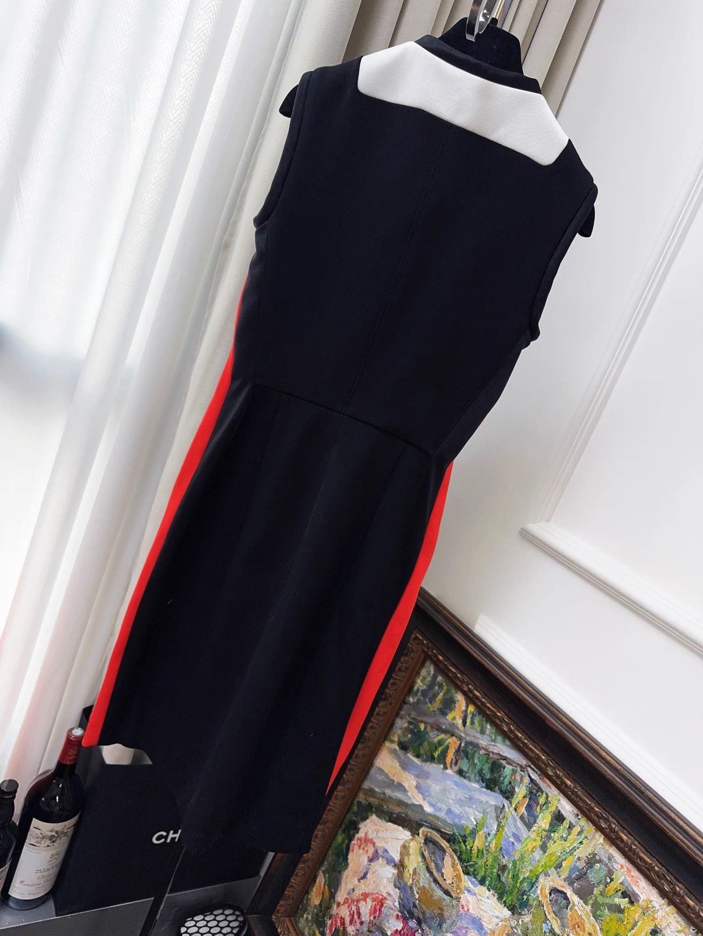 Louis Vuitton LV women's color blocked sleeveless dress 36 Size XS / US 0-2 / IT 36-38 - 2 Thumbnail