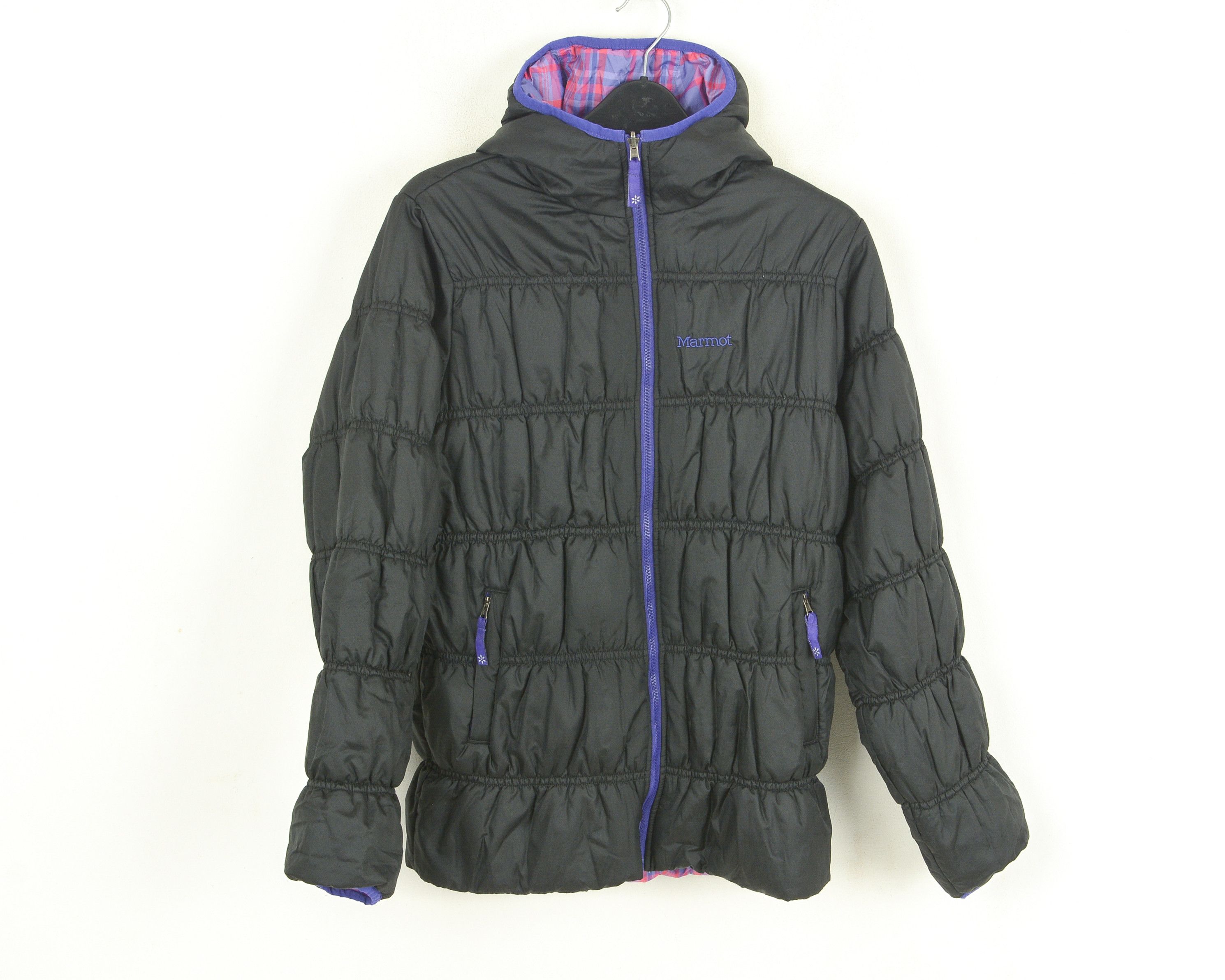 Marmot Reversible XL Youth Girls Padded Jacket Puffer Coat Hooded Size XS / US 0-2 / IT 36-38 - 1 Thumbnail