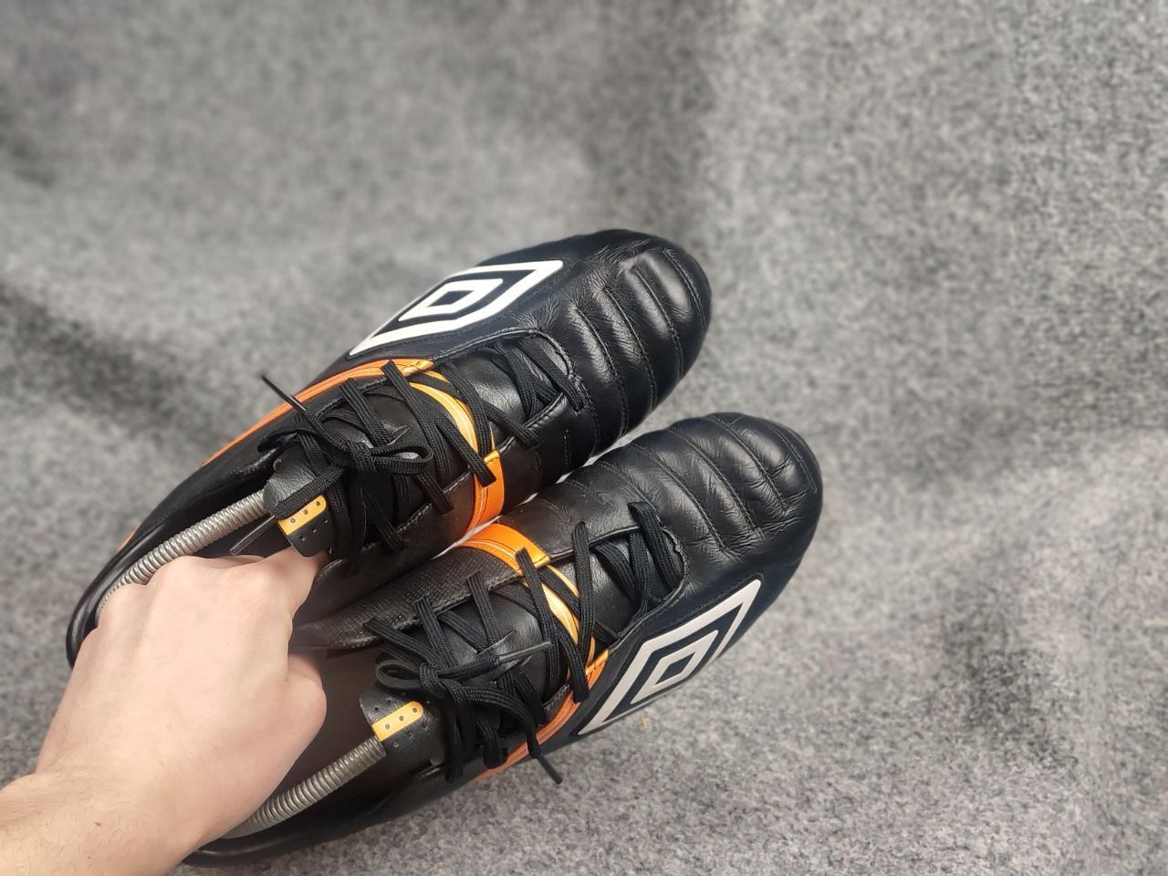 Umbro Vintage Umbro Stealth II Pro A HG Soccer Football Shoes Size US 10.5 / EU 43-44 - 17 Thumbnail