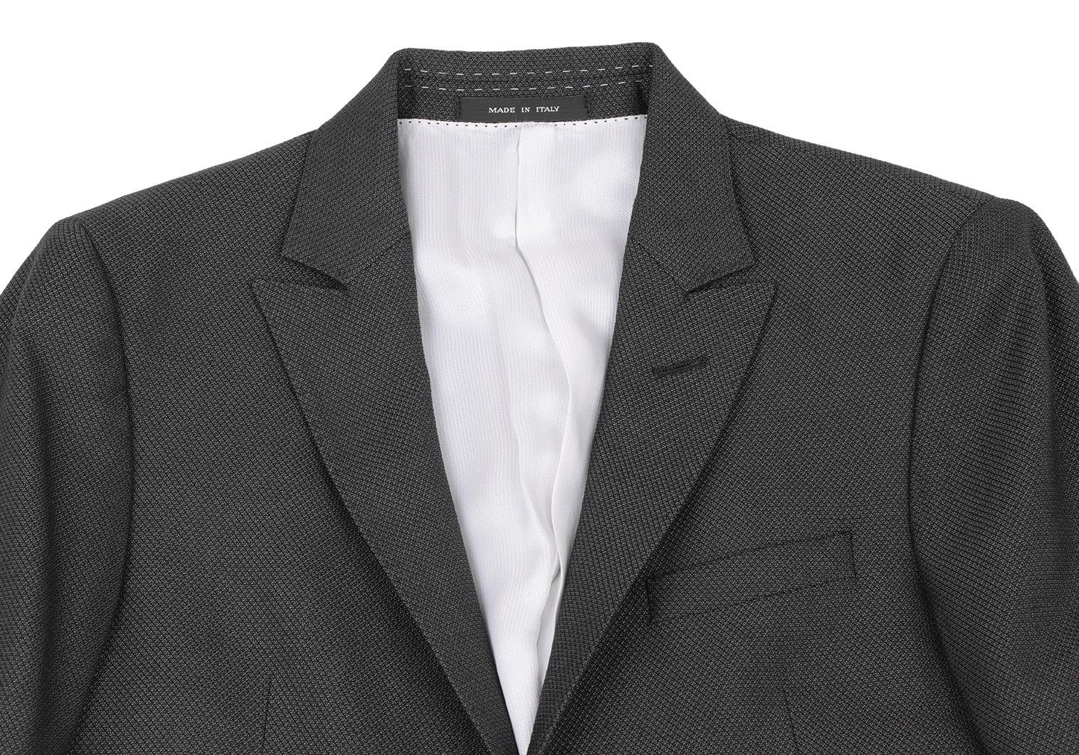 Emporio Armani Charcoal 1-Button Jacket in Excellent Condition Size US S / EU 44-46 / 1 - 2 Thumbnail