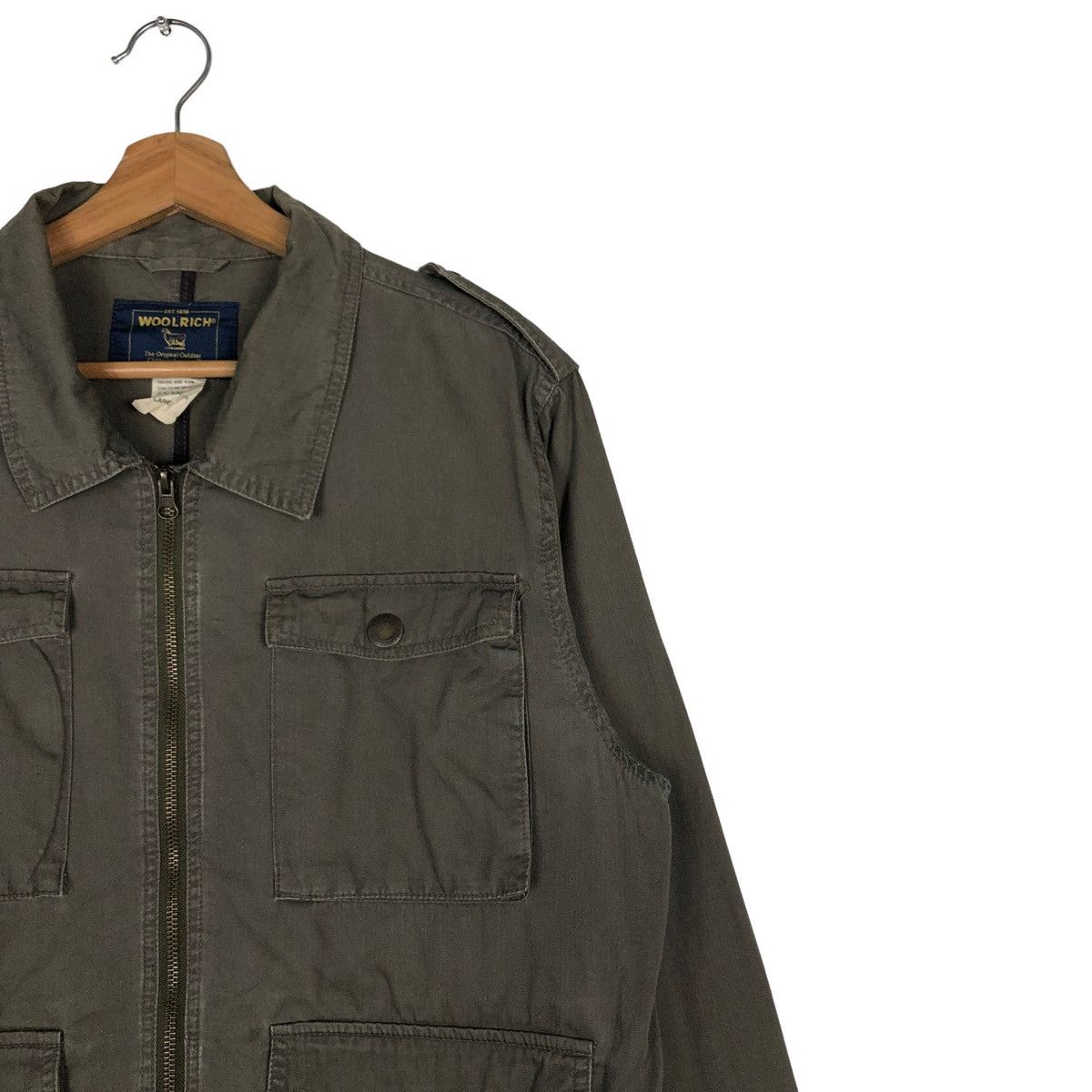 Japanese Brand 🔥VINTAGE CARGO BIKER MULTI POCKET JACKET WOOLRICH JAPAN Size US L / EU 52-54 / 3 - 6 Thumbnail