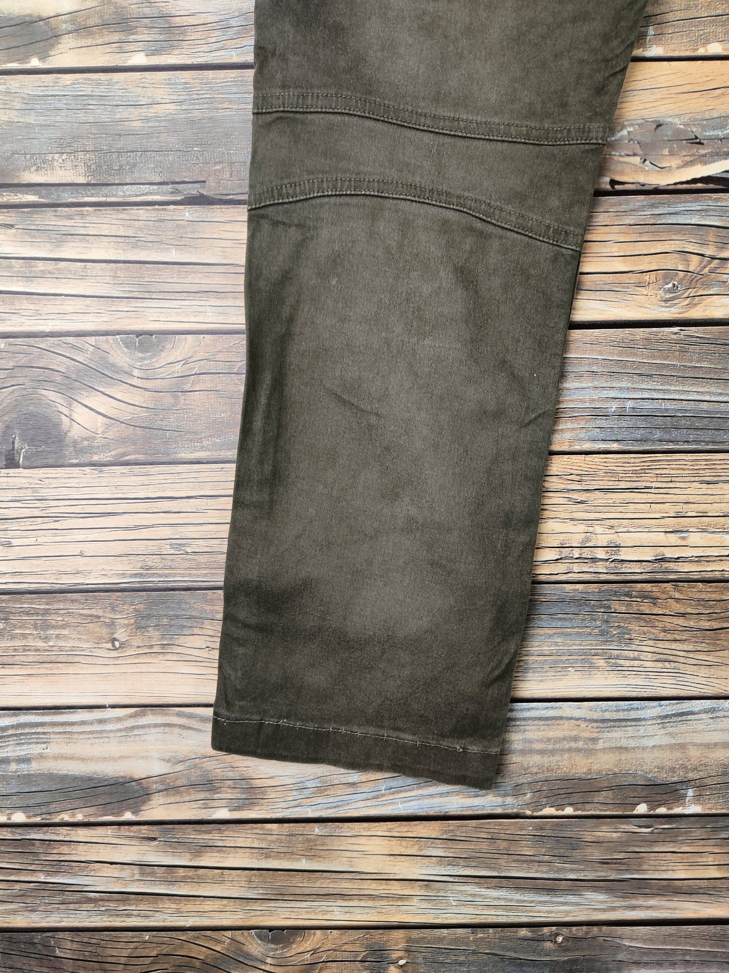Japanese Brand DL Gladiator Olive Multipocket Cargo Pants #46-400 Size US 32 / EU 48 - 9 Thumbnail