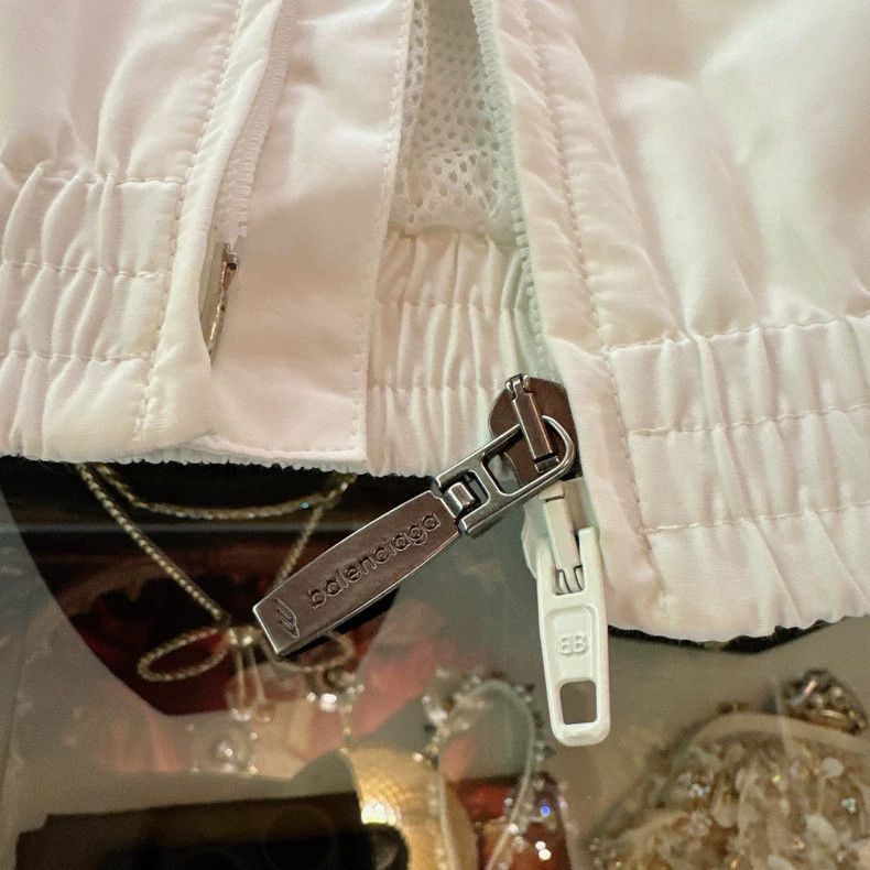Balenciaga Balenciaga White cropped jacket 2503-Nextarrow Size XXS / US 00 / IT 34 - 4 Thumbnail