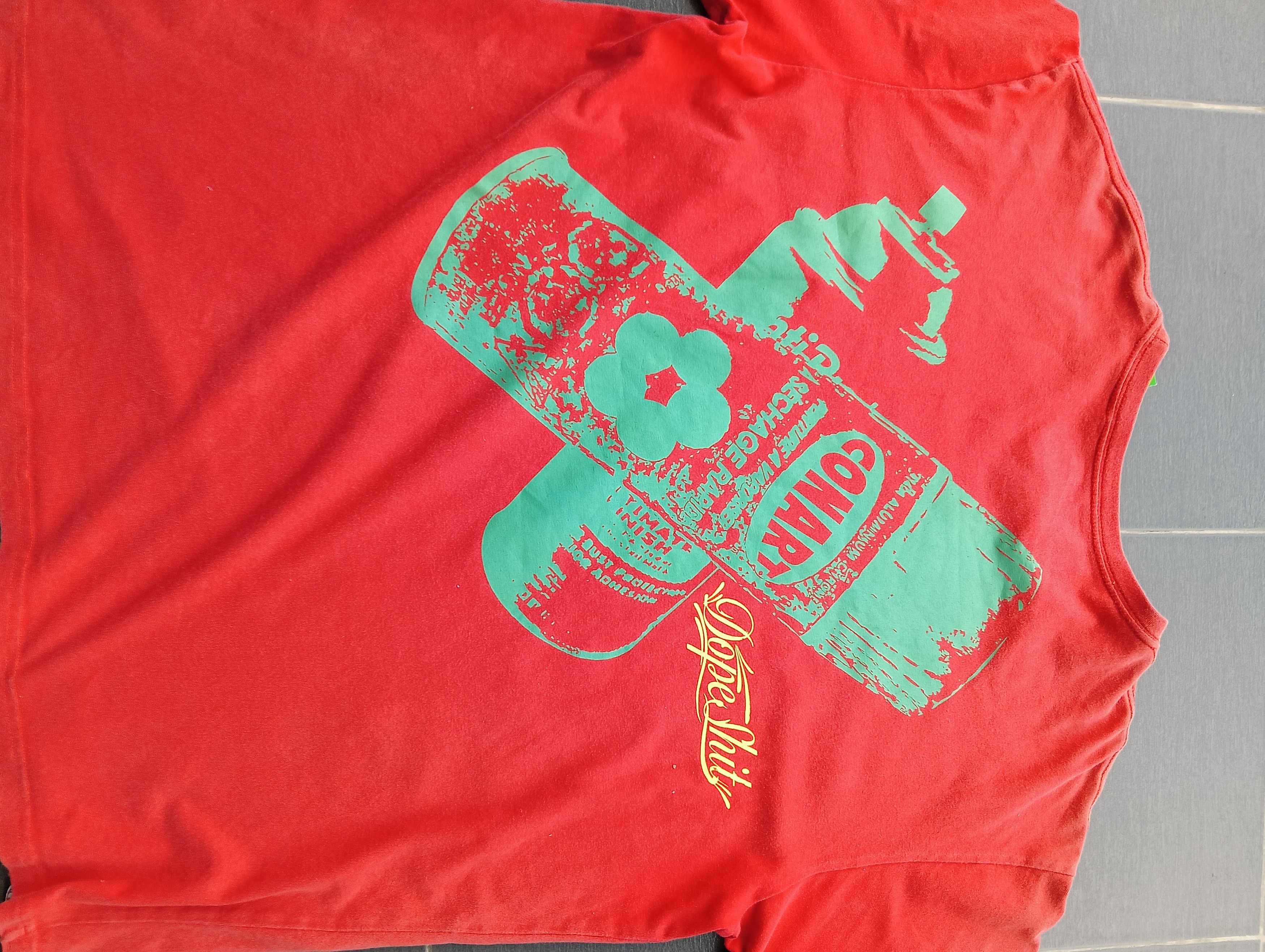 Other vintage CONART BIG LOGO Tshirt FROM THE PLANET OF DOPE SHIT Size US XL / EU 56 / 4 - 4 Thumbnail