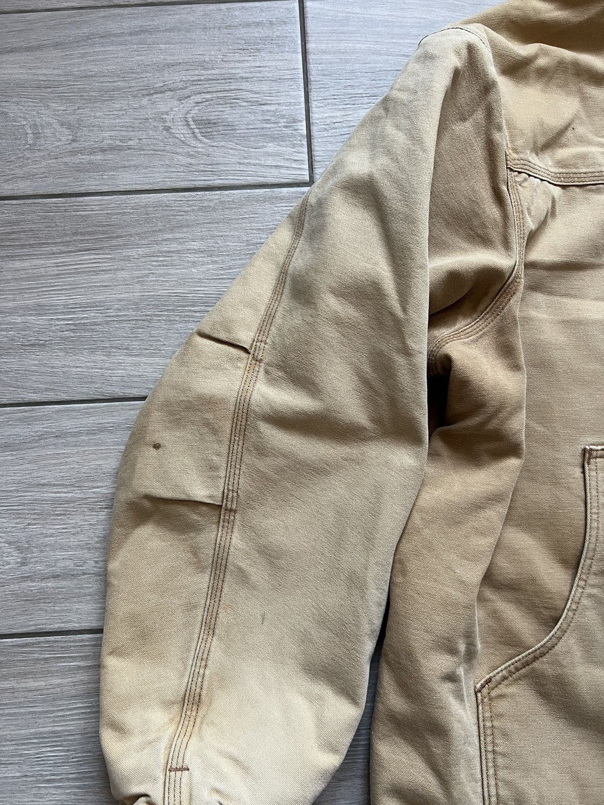 Carhartt CARHARTT VINTAGE ACTIVE JACKET FADED WORK ZIP HOODED FLEECE Size US XL / EU 56 / 4 - 20 Thumbnail