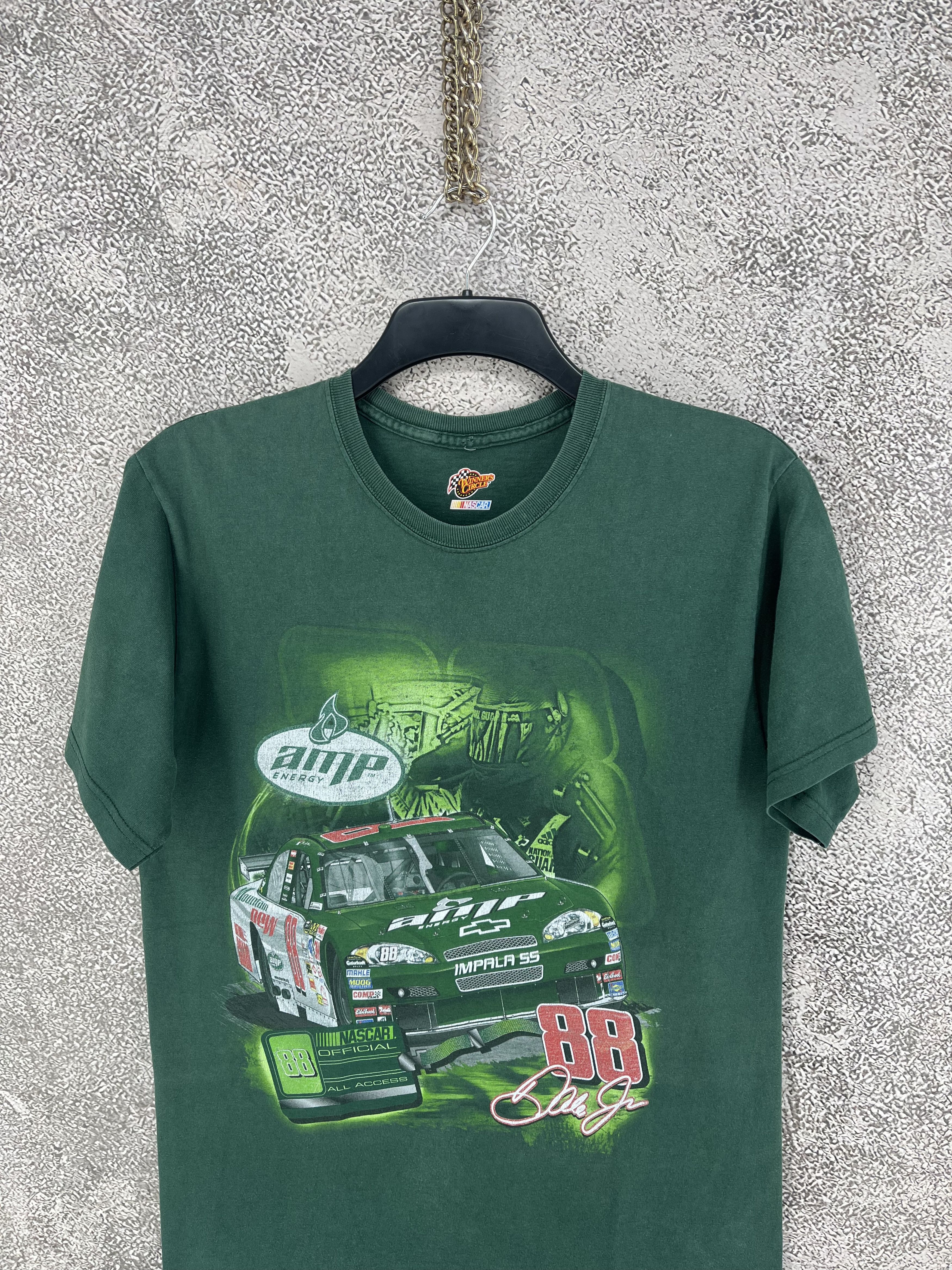 NASCAR Vintage NASCAR Dale Junior 88 Amp Energy T-Shirt M Size US M / EU 48-50 / 2 - 2 Thumbnail