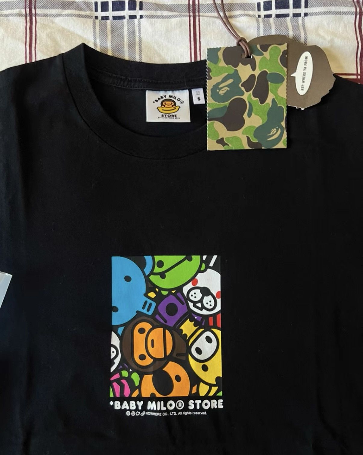 Bape BAPE OG Nigo era, black short-sleeve tee Size US M / EU 48-50 / 2 - 2 Thumbnail