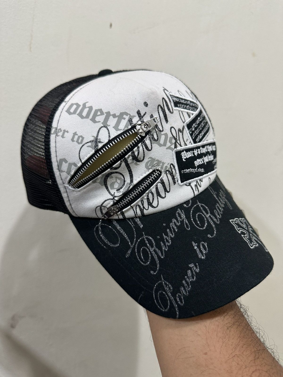 If Six Was Nine Inspired HG Cross PUNK Trucker Hat Size ONE SIZE - 4 Thumbnail