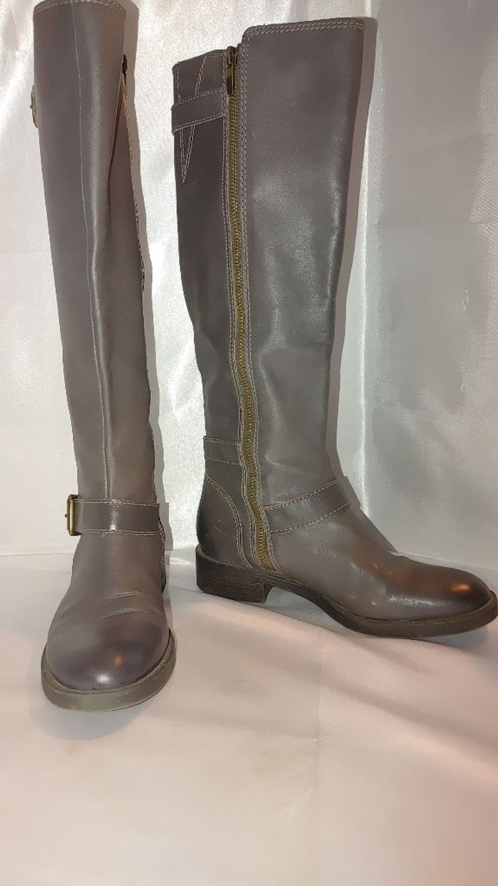 Enzo Bonafe Enzo Angiolini Saylem Leather Riding Boots Size 7 M Size US 7 / IT 37 - 6 Thumbnail